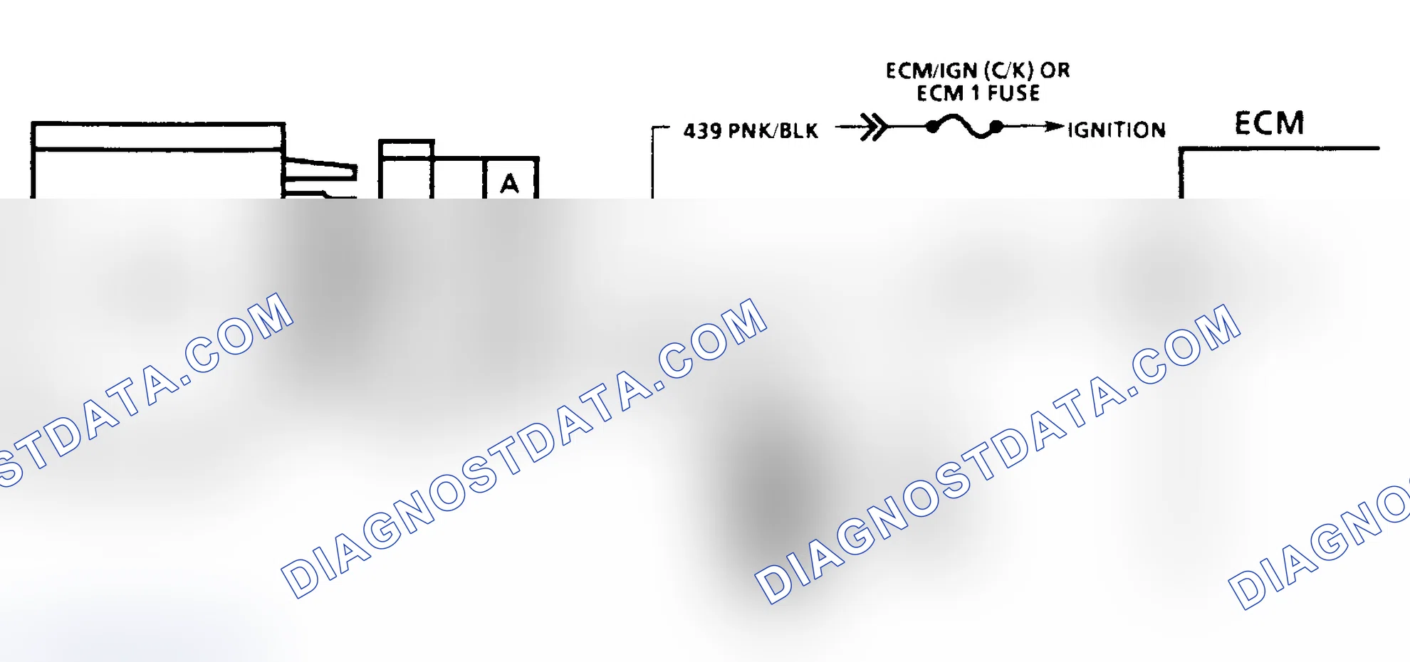 Scheme 154: Code 43 Schematic (All Except 3.1L, 4.3L Turbo & Models W/4L80-E Transmission) Electronic Spark Control