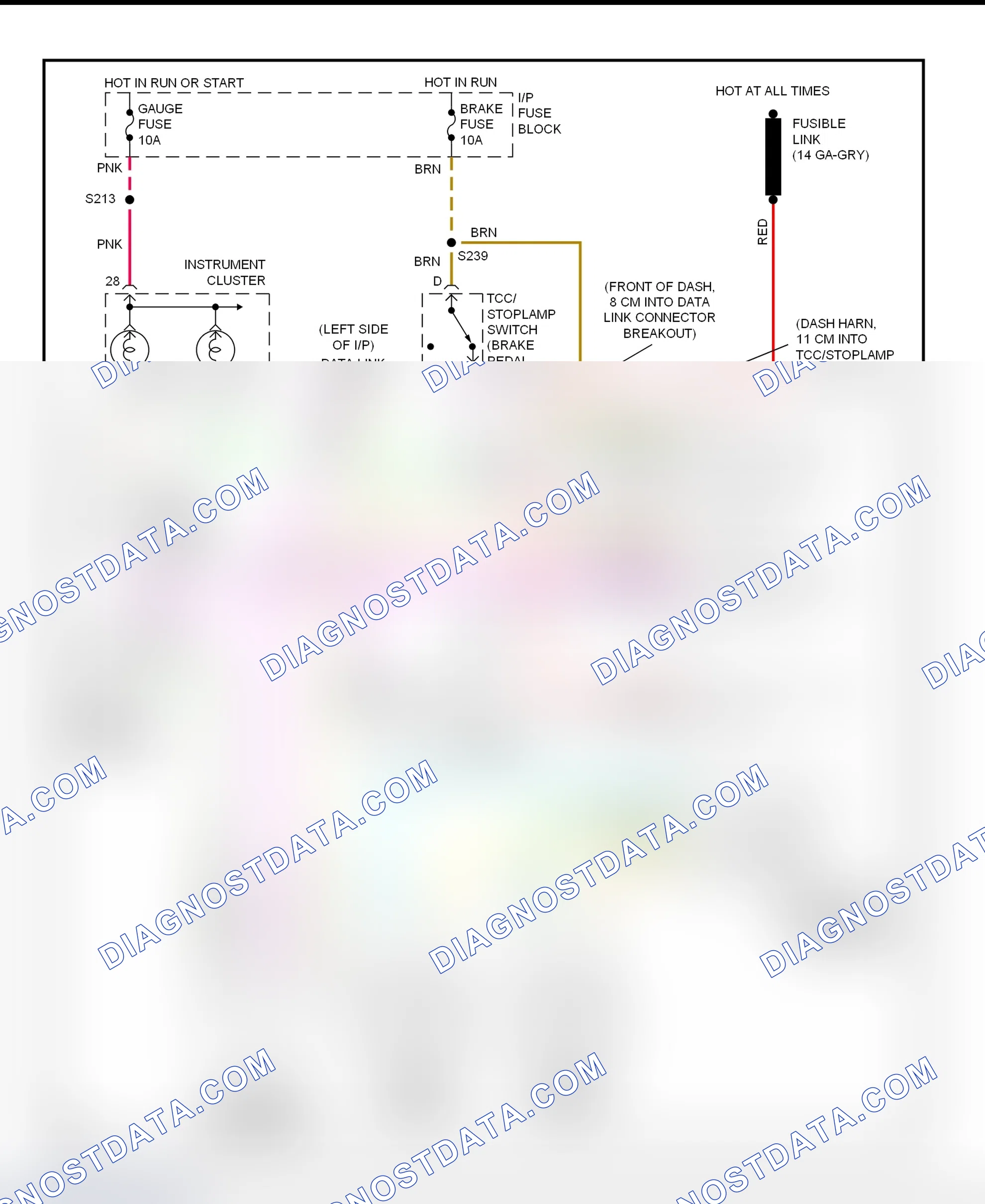 Scheme 17: 4-Wheel Anti-Lock Brake System Wiring Diagram (Hombre 4.3L)