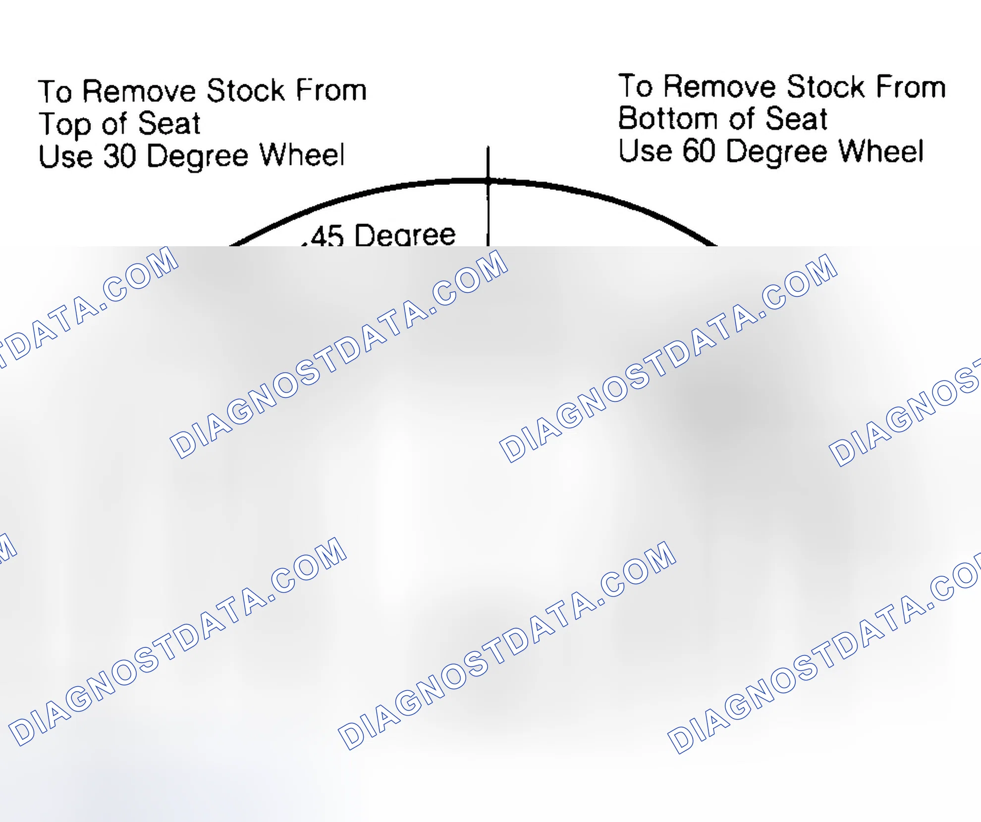 Scheme 19: Adjusting Valve Seat Width