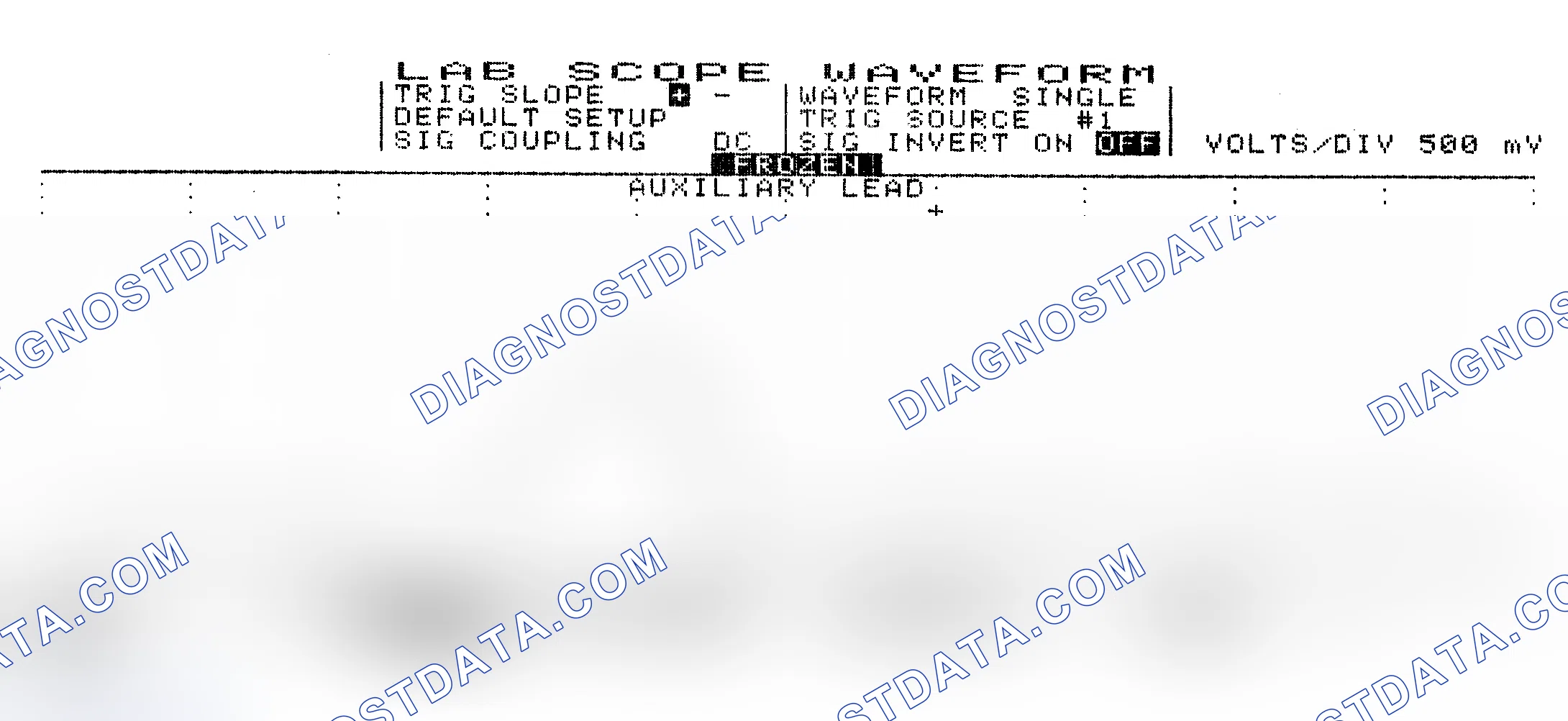 Scheme 10: Single Injector w/Excessive Current Flow - Current Pattern