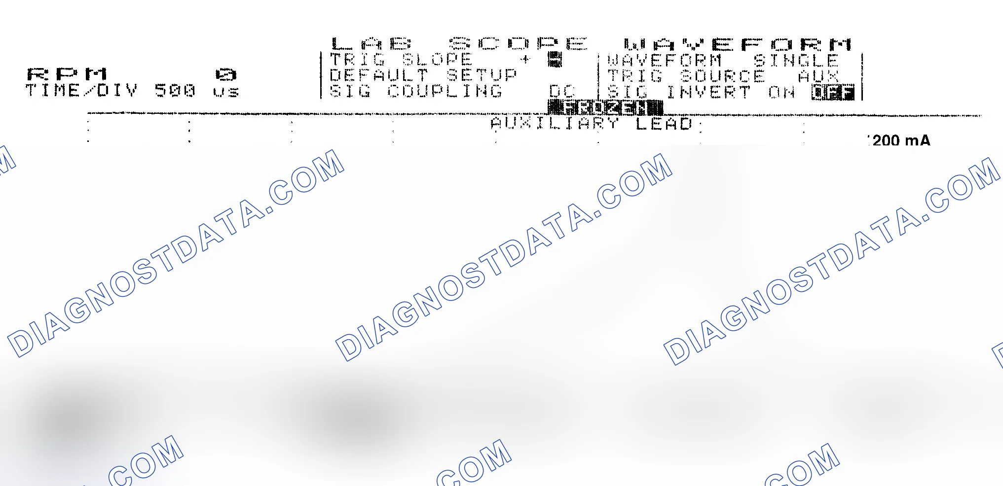 Scheme 17: Single Injector w/Normal Current Flow - Current Pattern