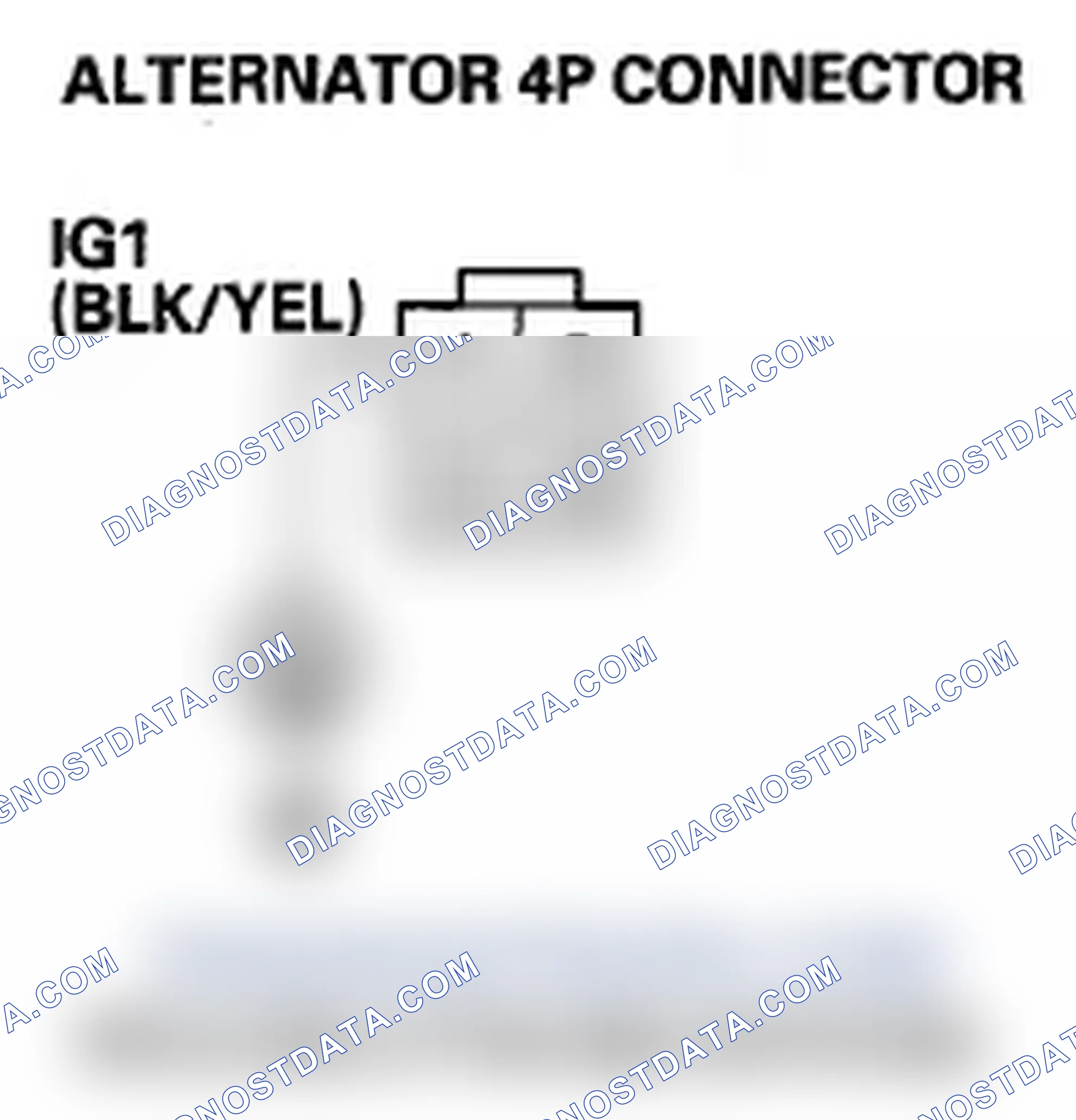 Scheme 173: DTC P16BC: Alternator FR Terminal Circuit/IGP Circuit Low Voltage