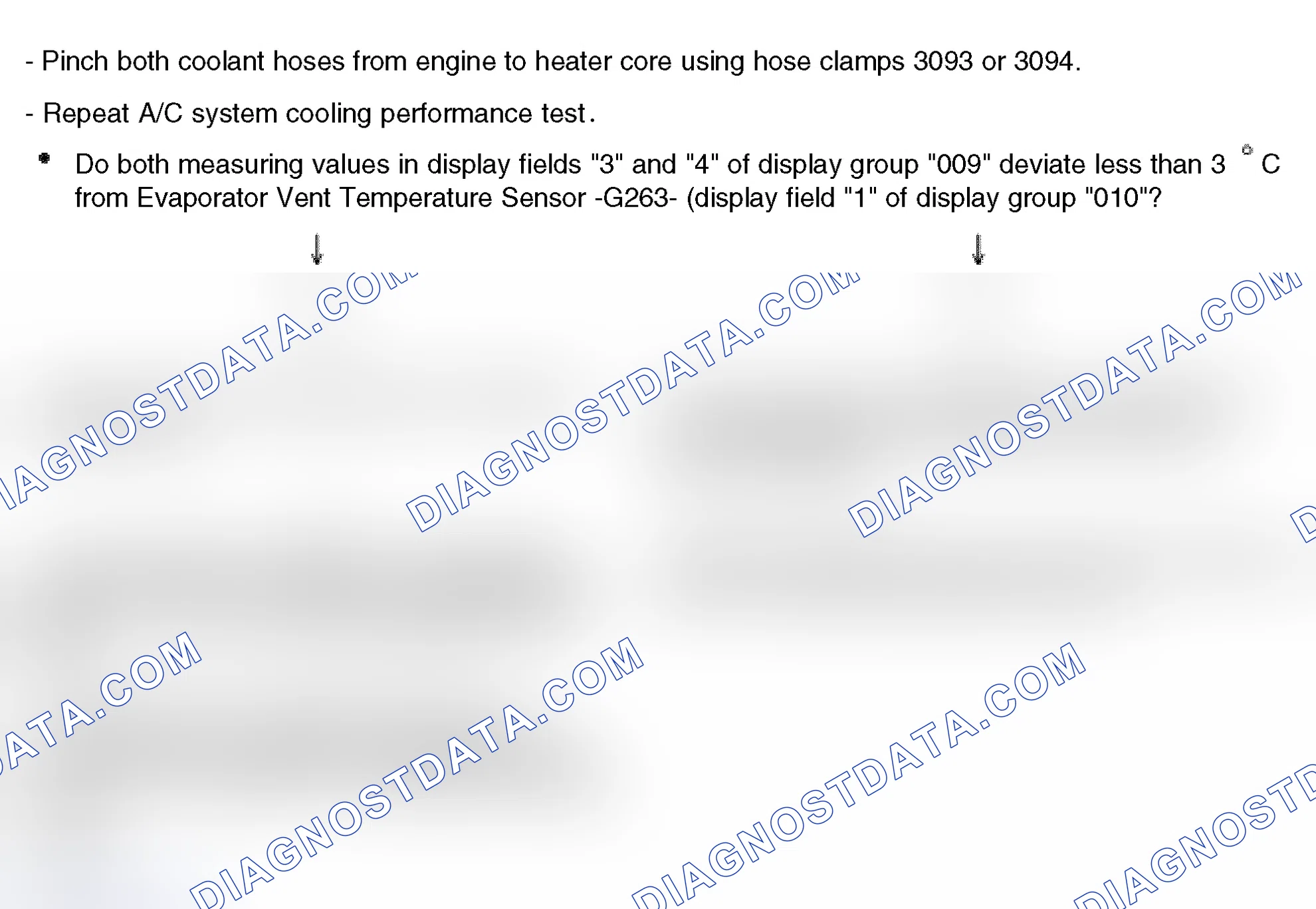 Scheme 86: Identifying malfunctions at temperature increase behind condenser