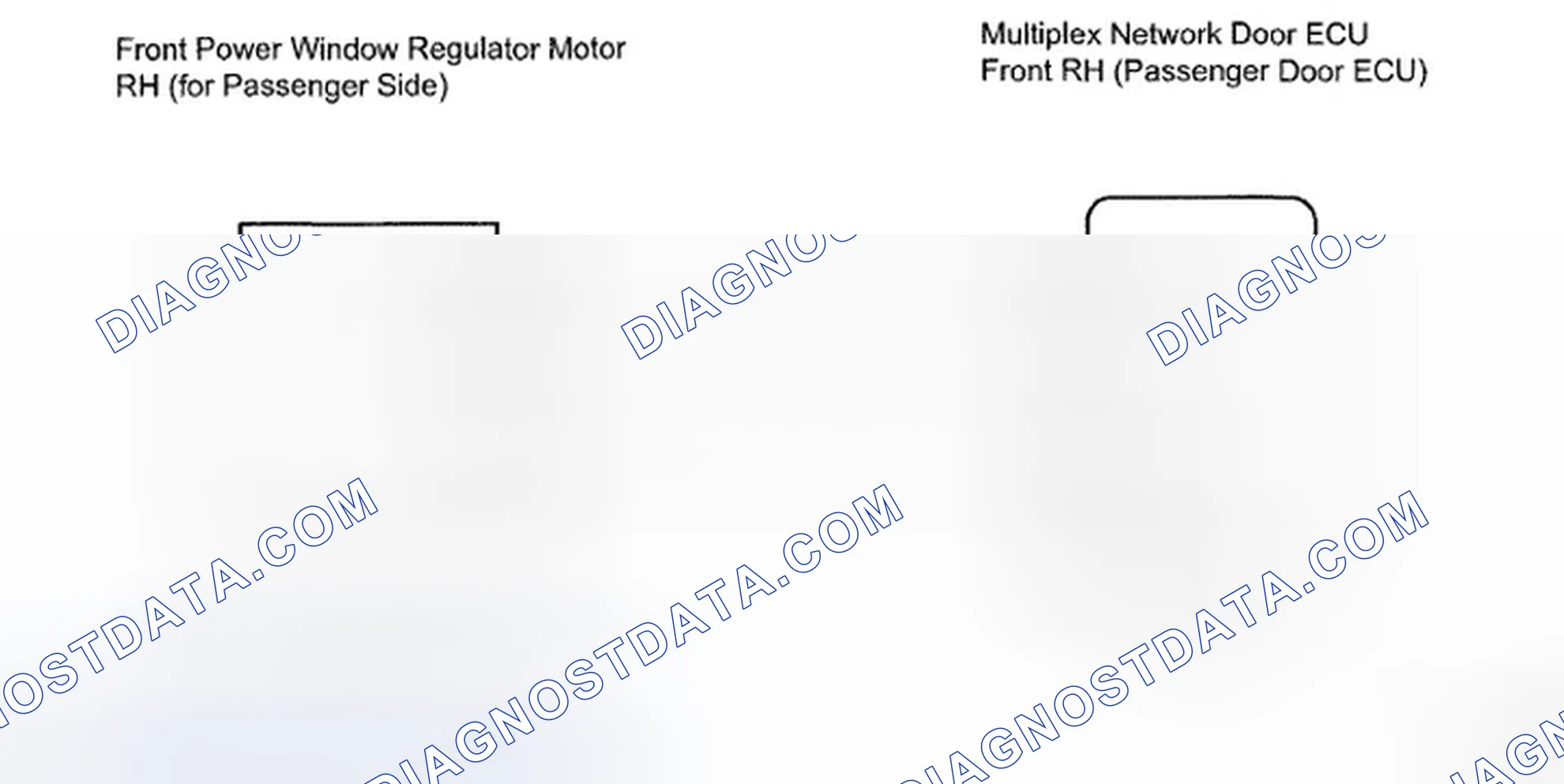 Scheme 11: Jam Protection Limit Switch Circuit On Passenger Door - Wiring Diagram