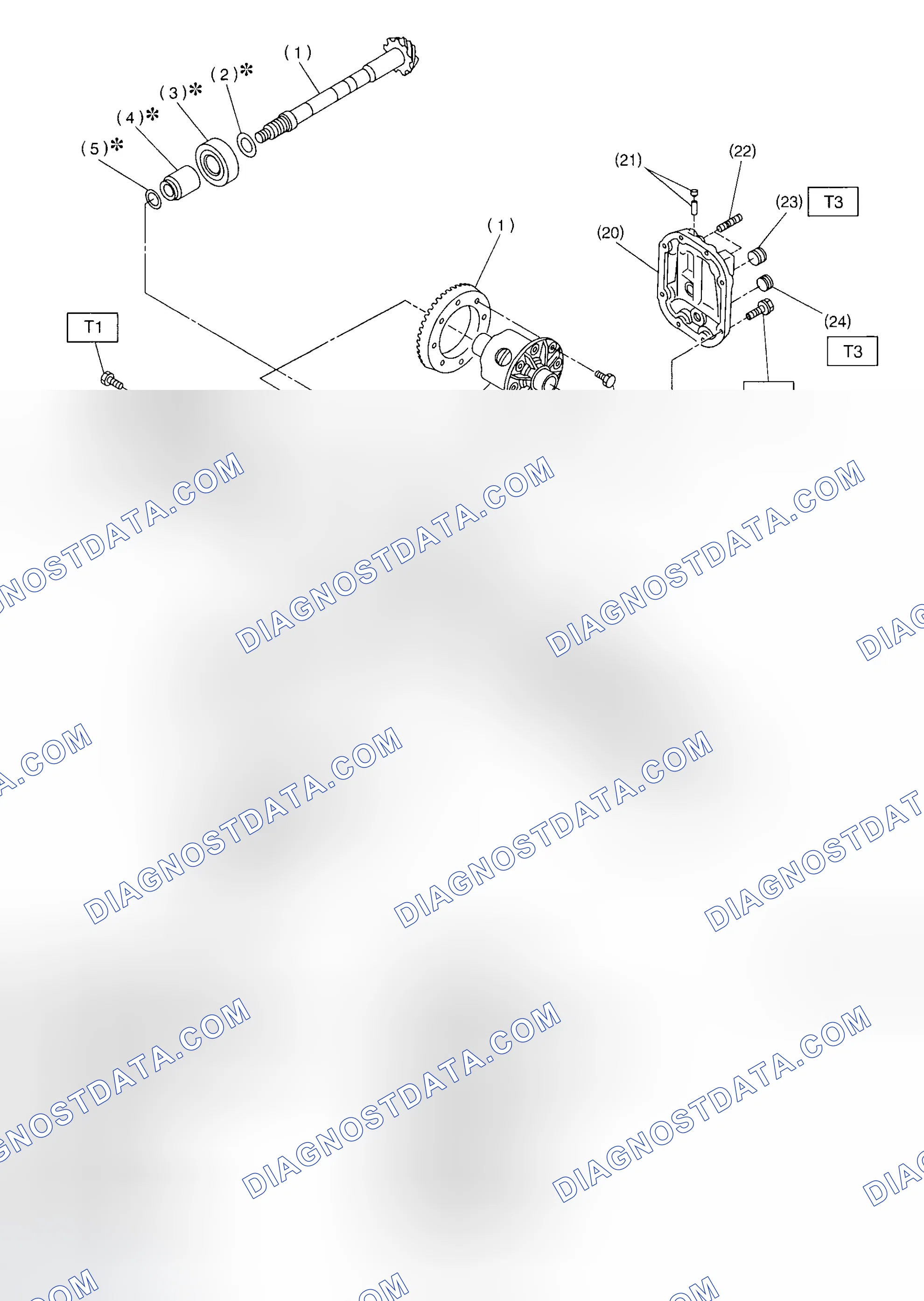 Scheme 105: Identifying Rear Differential Assembly With LSD