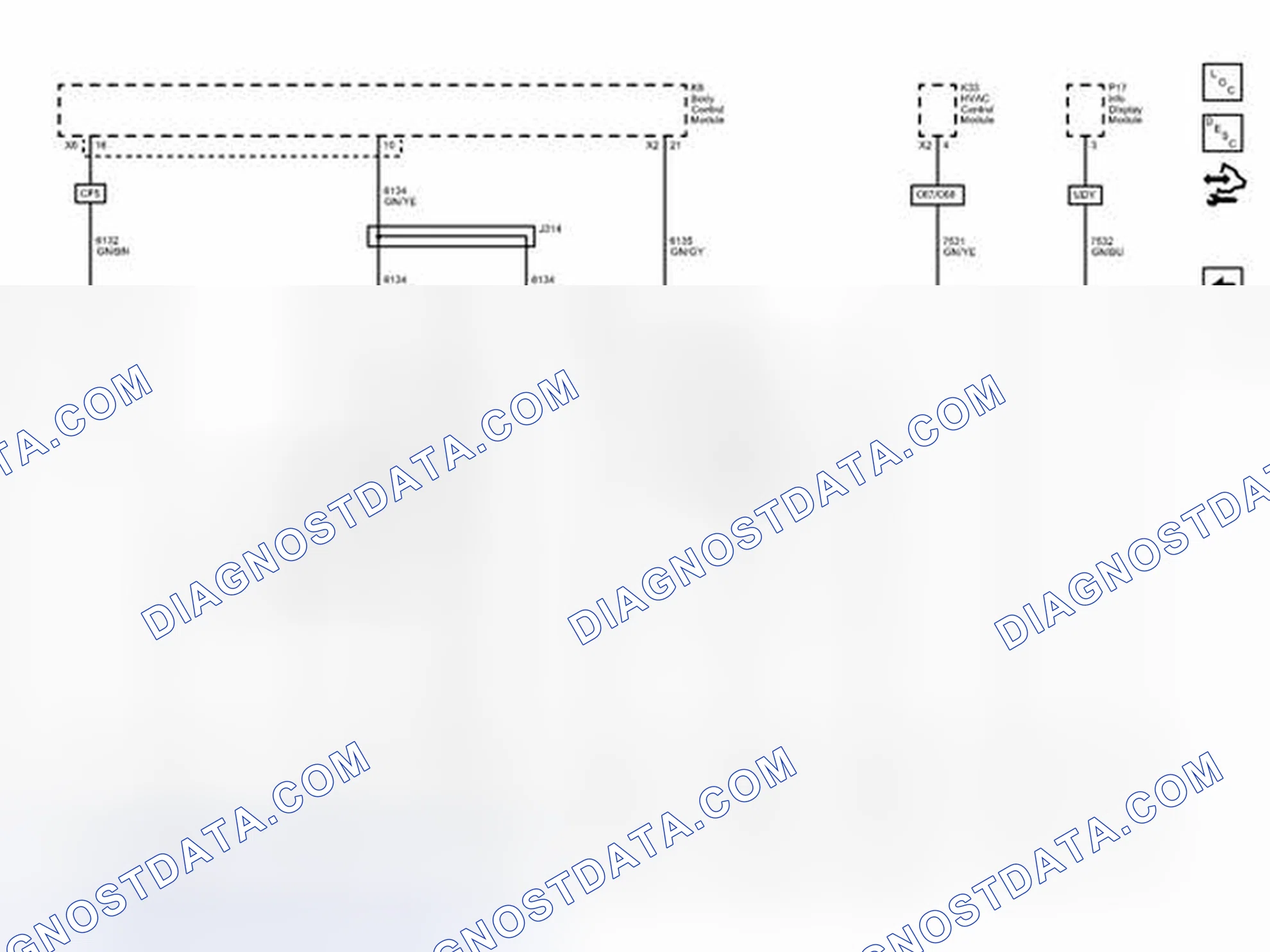 Scheme 7: Linear Interconnect Network (LIN) Serial Data Wiring Schematics