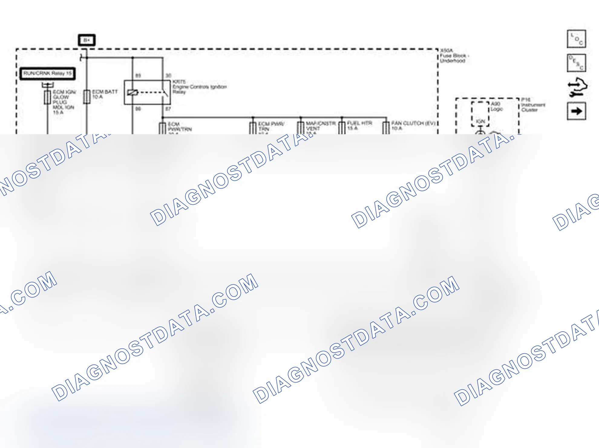 Scheme 32: Module Power, Ground, Serial Data and MIL