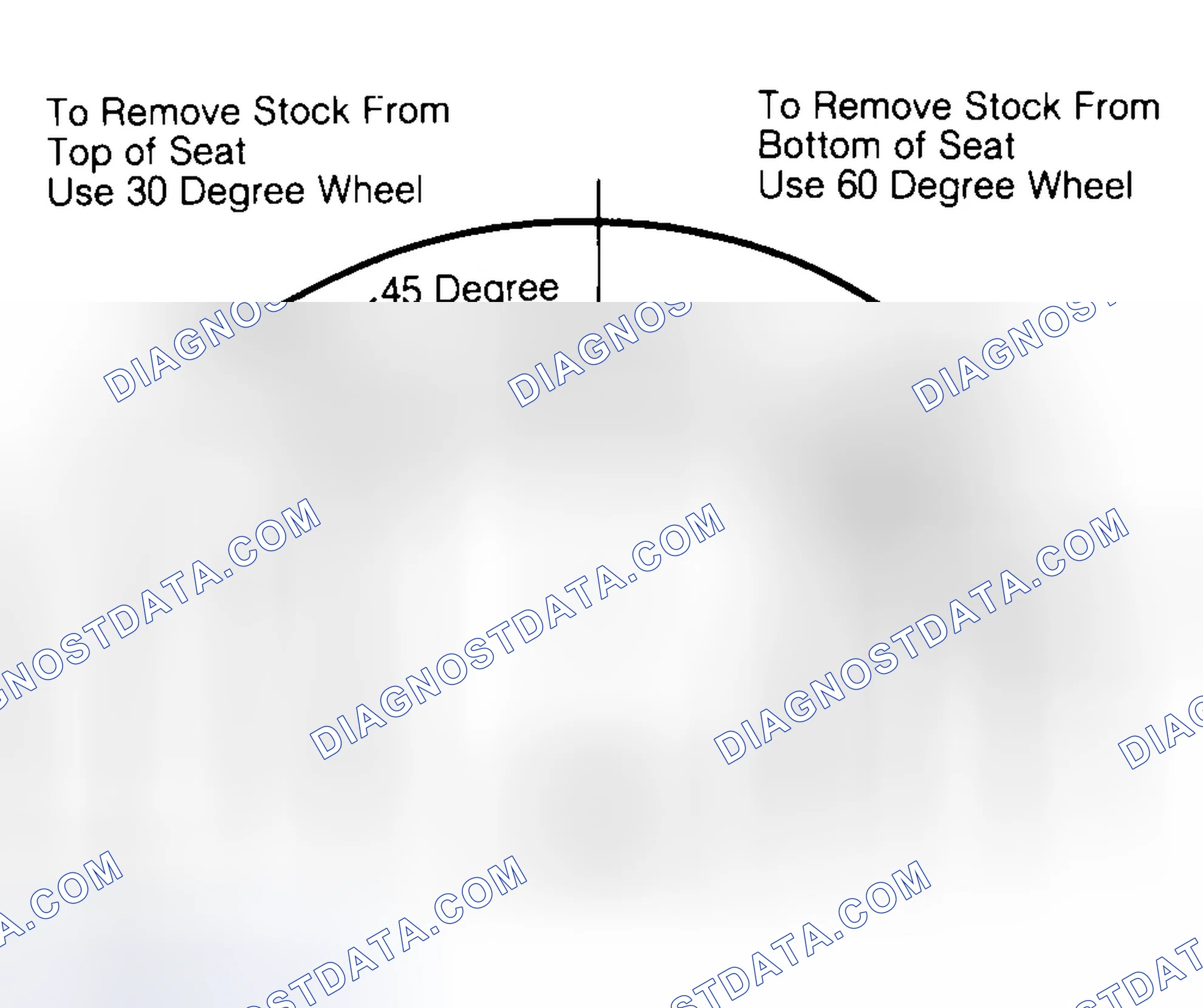 Scheme 19: Adjusting Valve Seat Width
