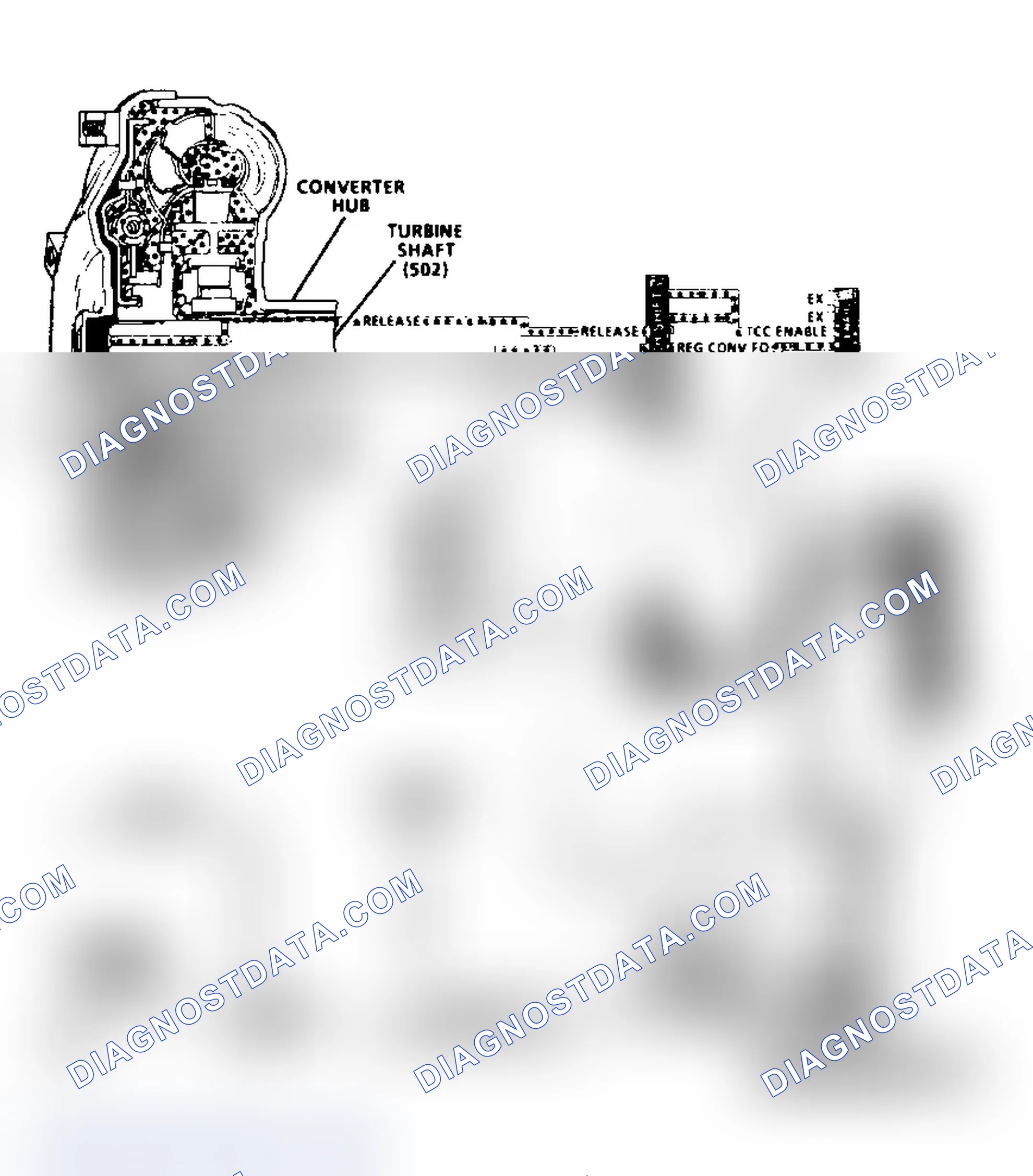 Scheme 434: Code 39 Schematic (Gasoline) TCC Stuck Off