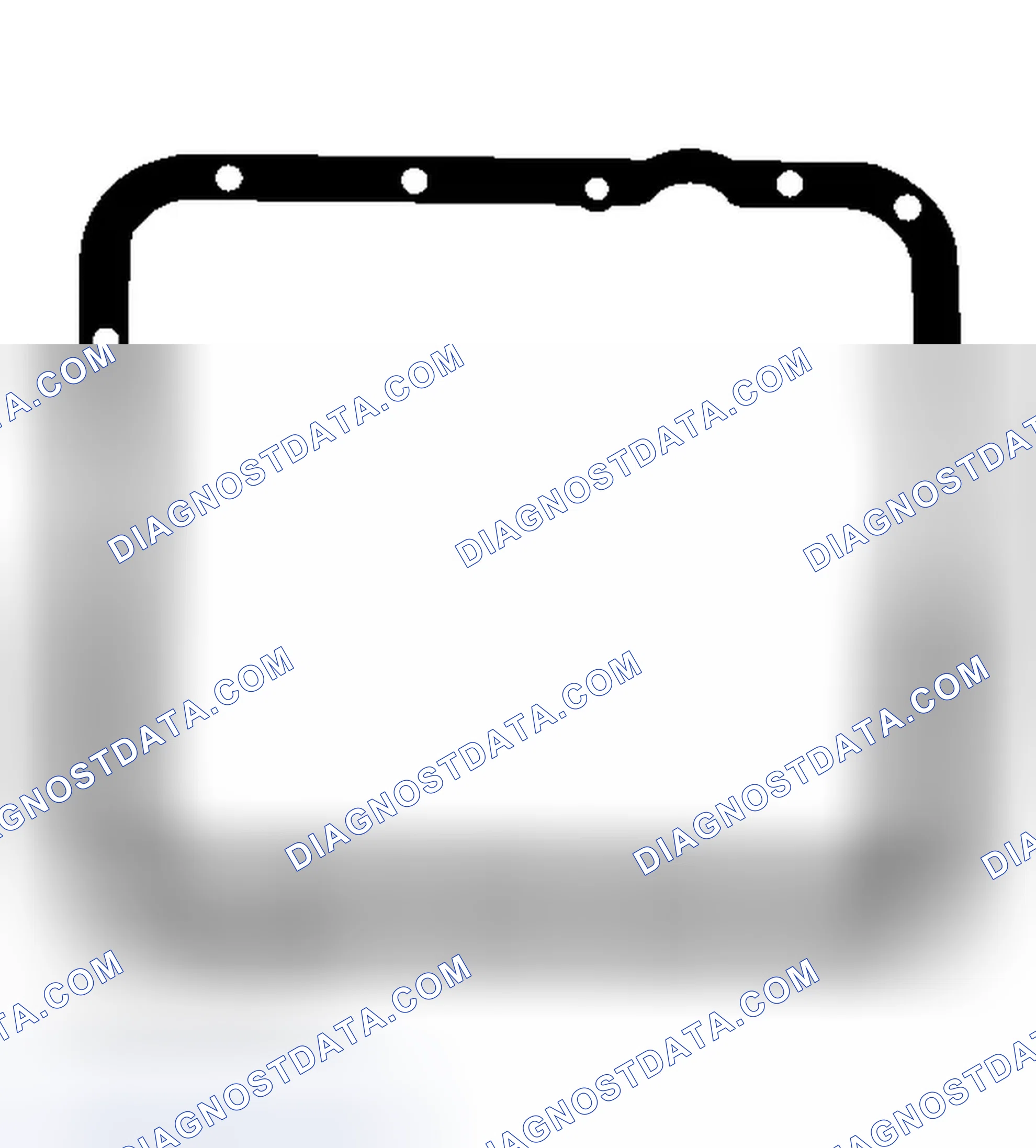 Scheme 225: OIL PAN GASKET