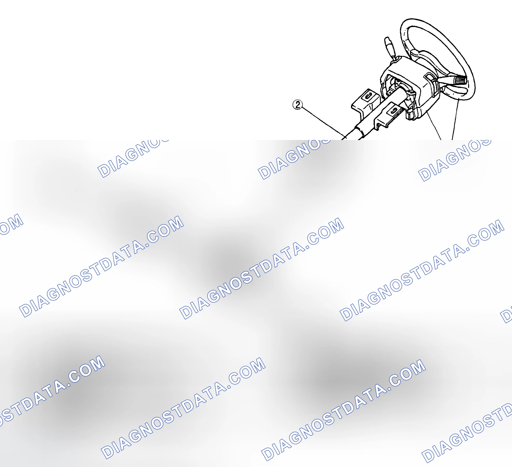 Scheme 1: MANUAL STEERING COMPONENT LOCATION INDEX