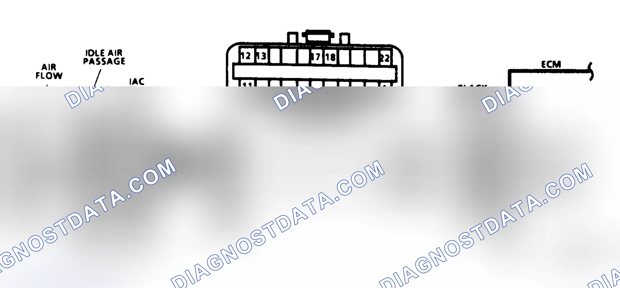 Scheme 227: Code 35, Idle Air Control (IAC), Schematic