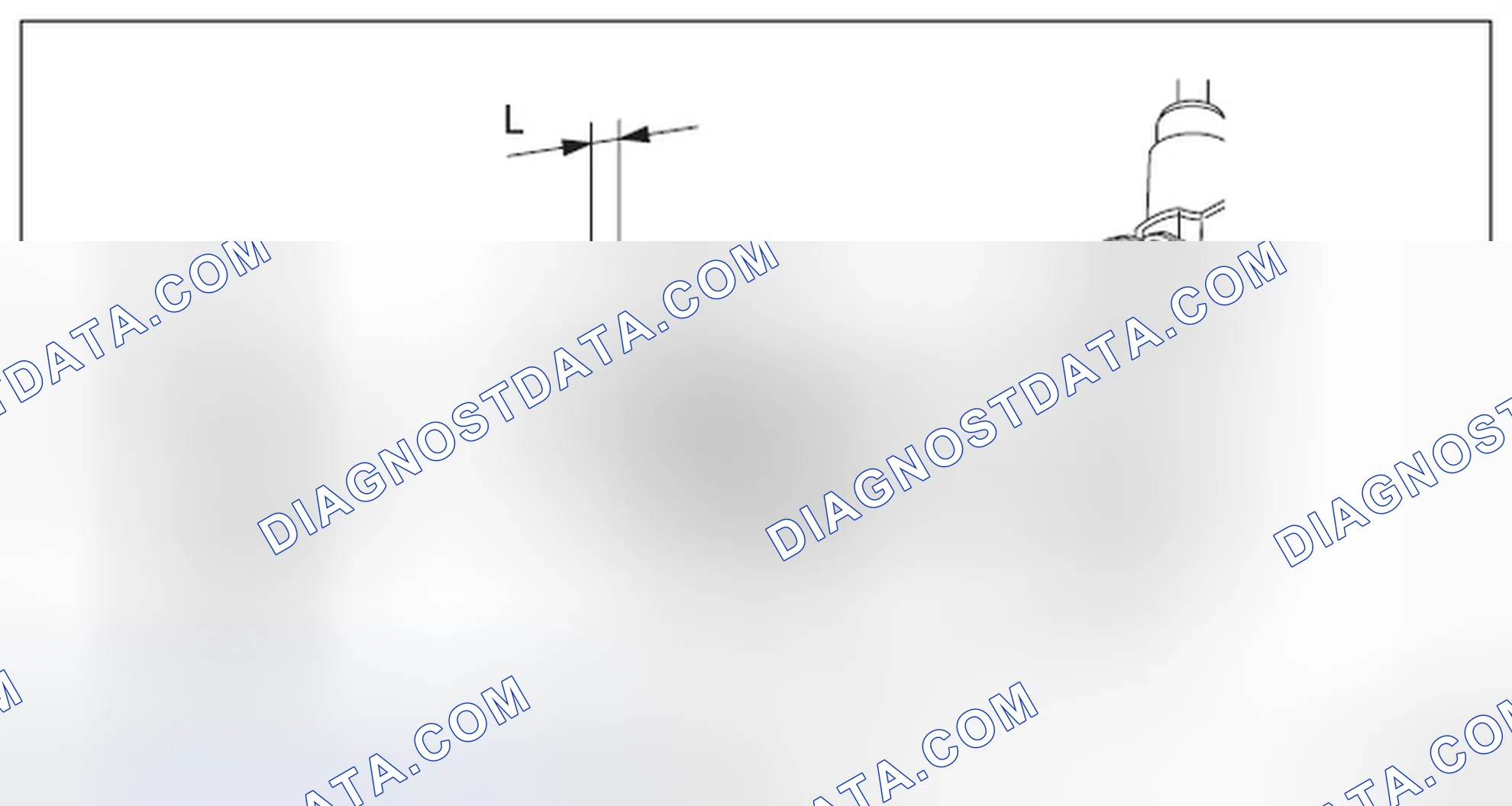 Scheme 108: RACK SHAFT PLAY IN THE RADIAL DIRECTION