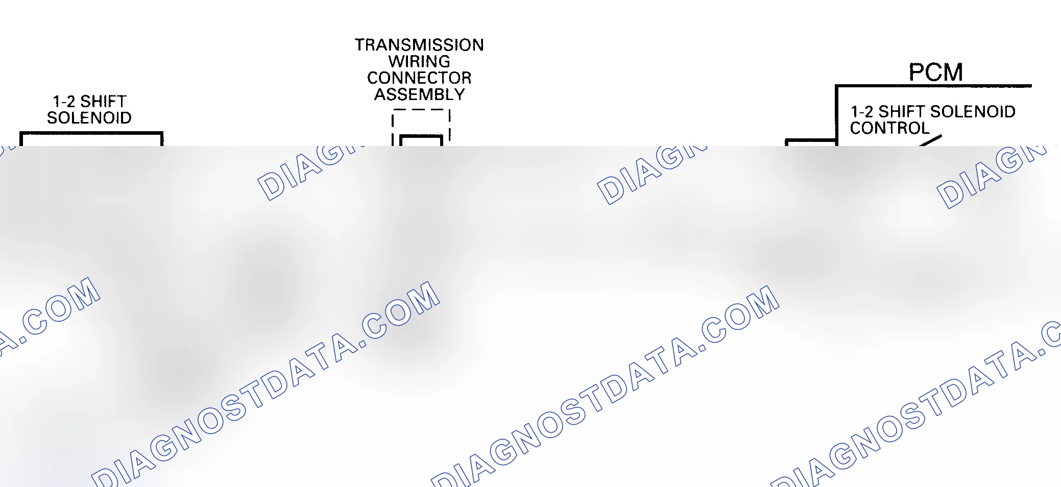Scheme 362: Code 82 Schematic (All Models) Transmission 1-2 Error