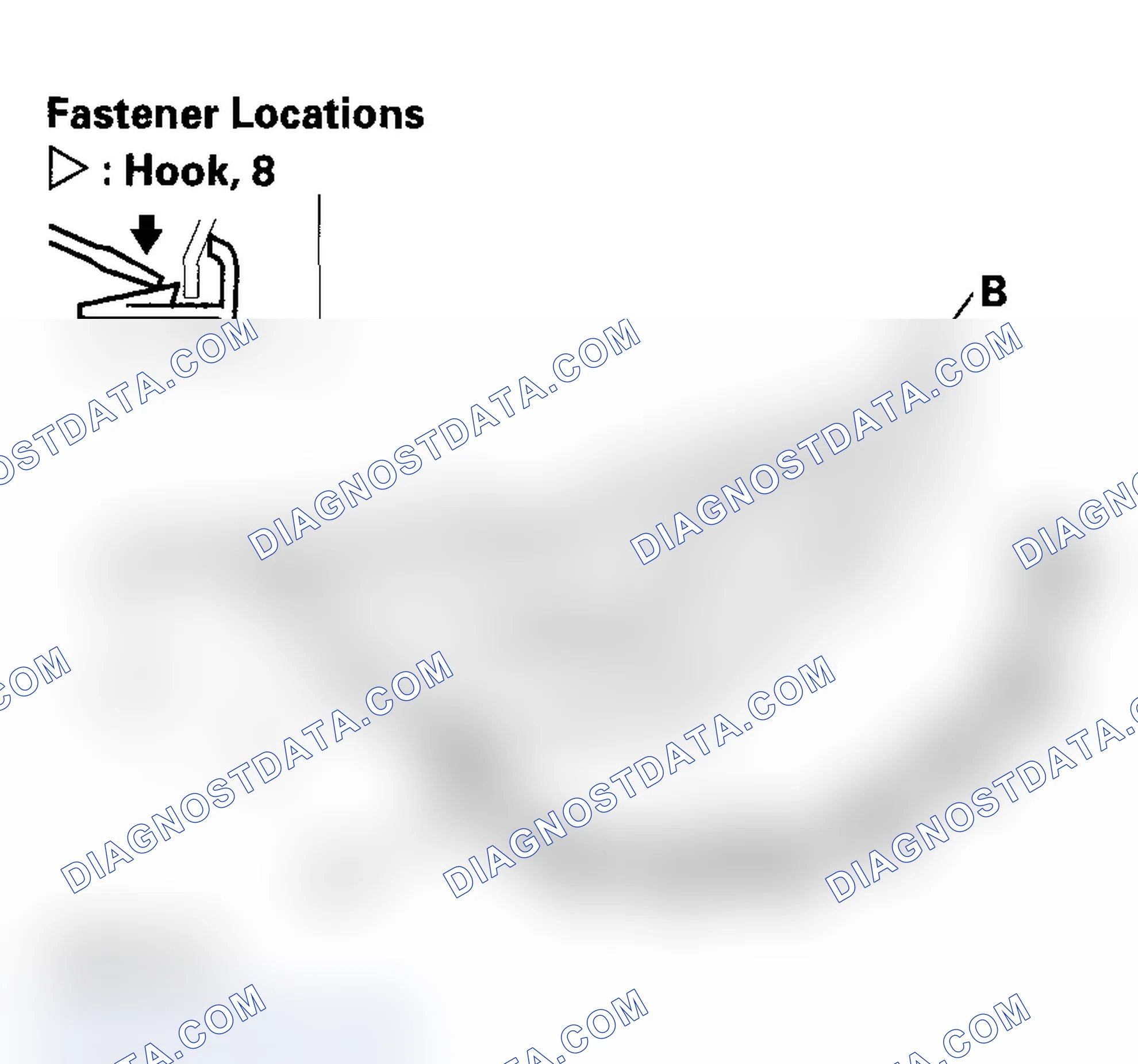 Scheme 83: Front Grille Lower Molding Replacement