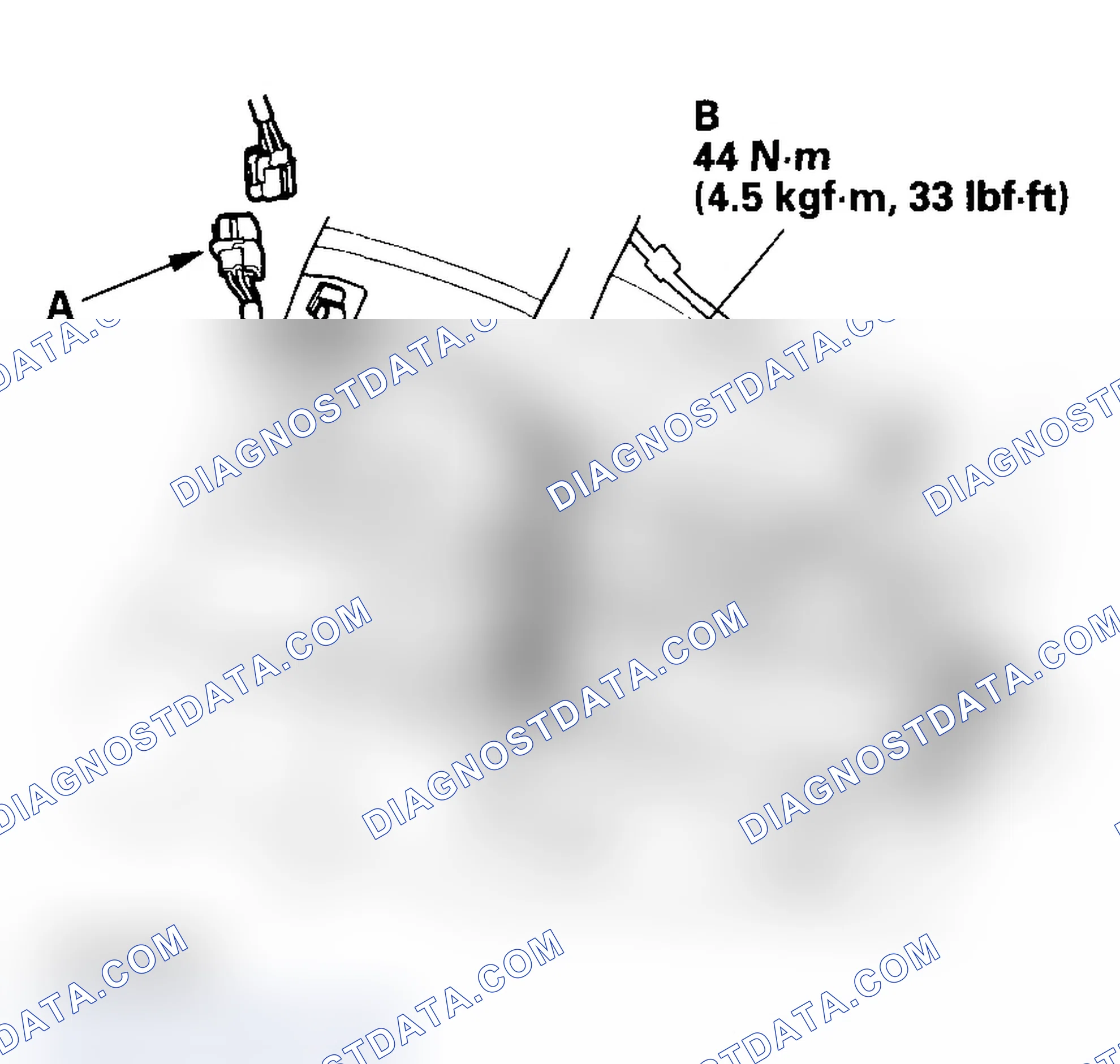 Scheme 292: A/F Sensor Replacement