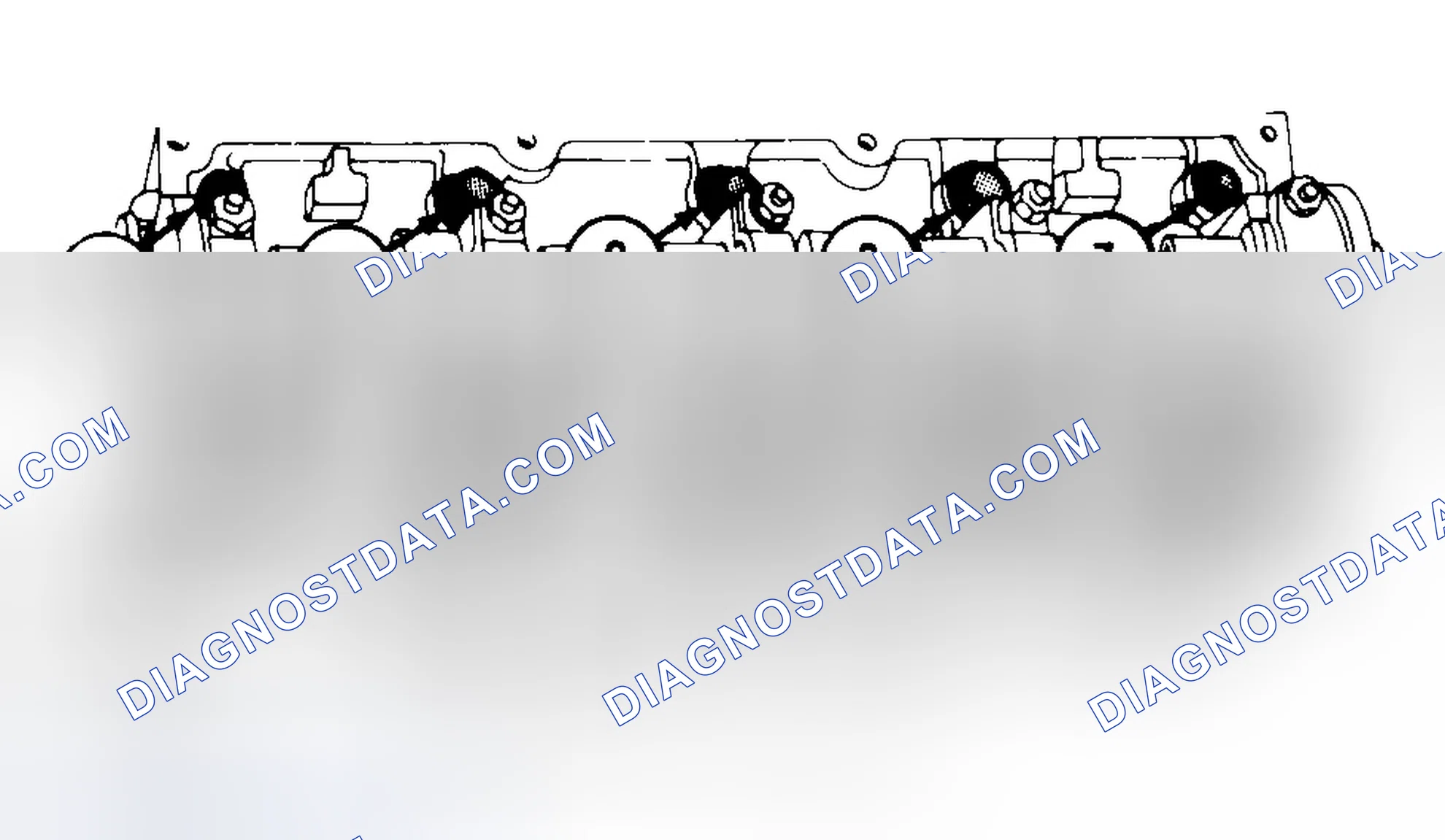Scheme 7: Typical Cylinder Head Tightening or Loosening Sequence