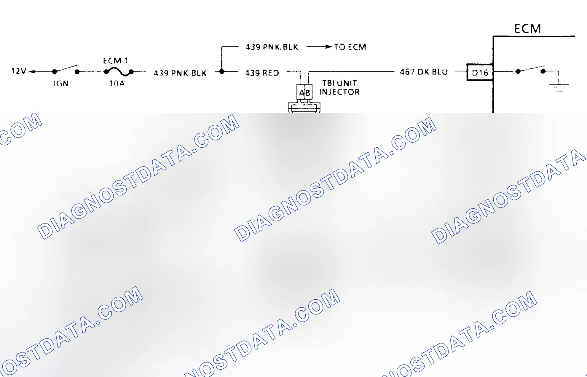 Scheme 115: Code 42 Schematic (2.5L) Electronic Spark Timing