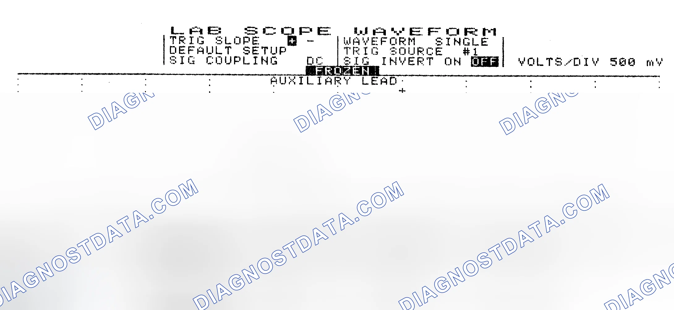 Scheme 10: Single Injector w/Excessive Current Flow - Current Pattern