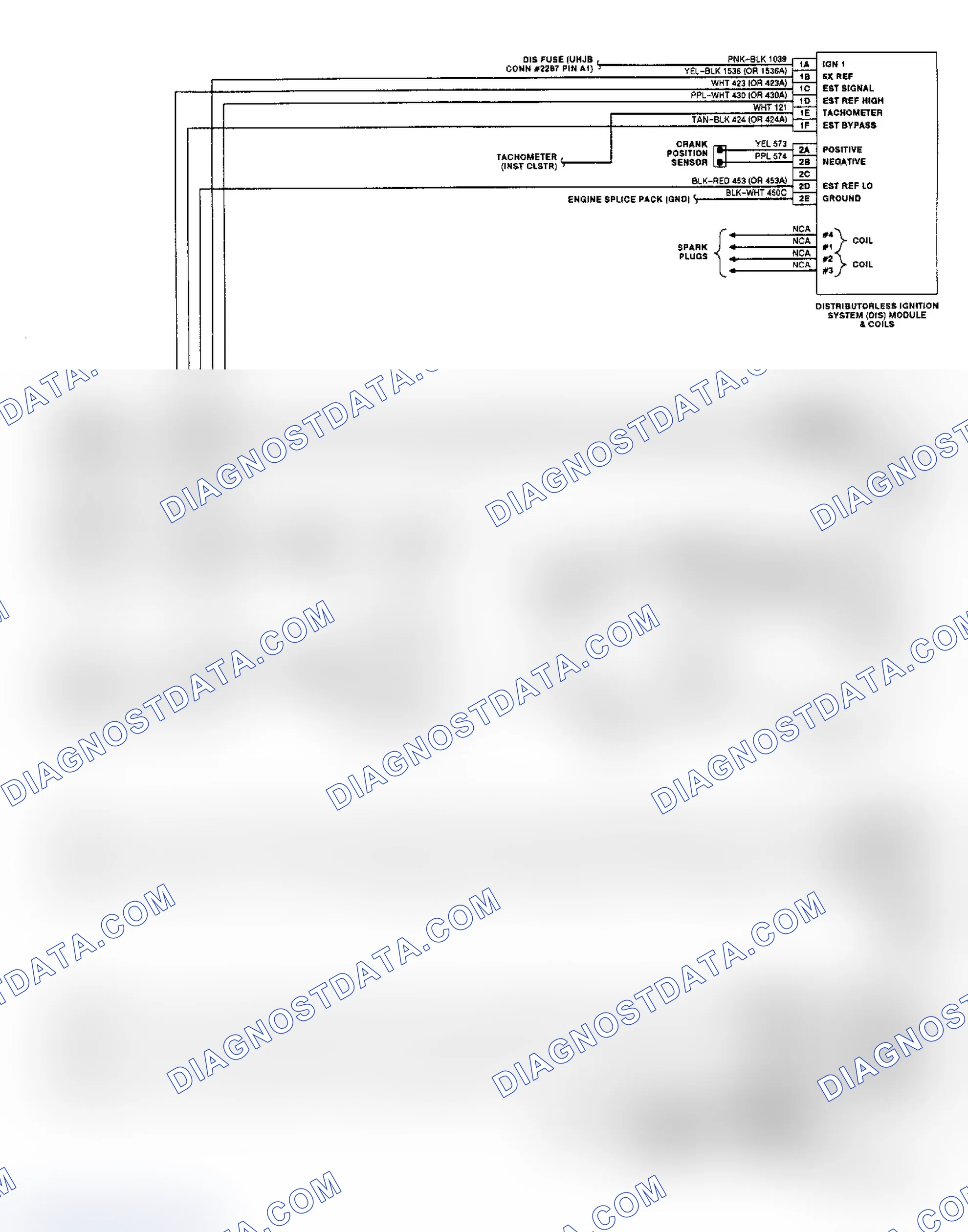 Scheme 2: 1.9L (VIN 7) PCM Wiring Diagram (1991-92 Saturn - 2 Of 2)