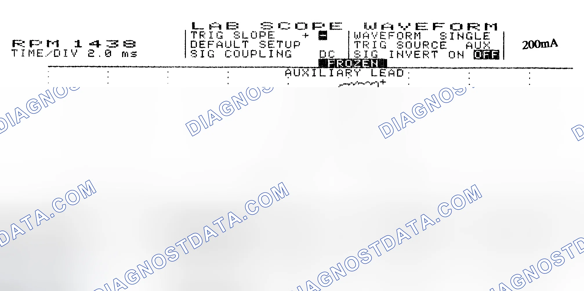Scheme 15: Single Injector w/Normal Current Flow - Current Pattern