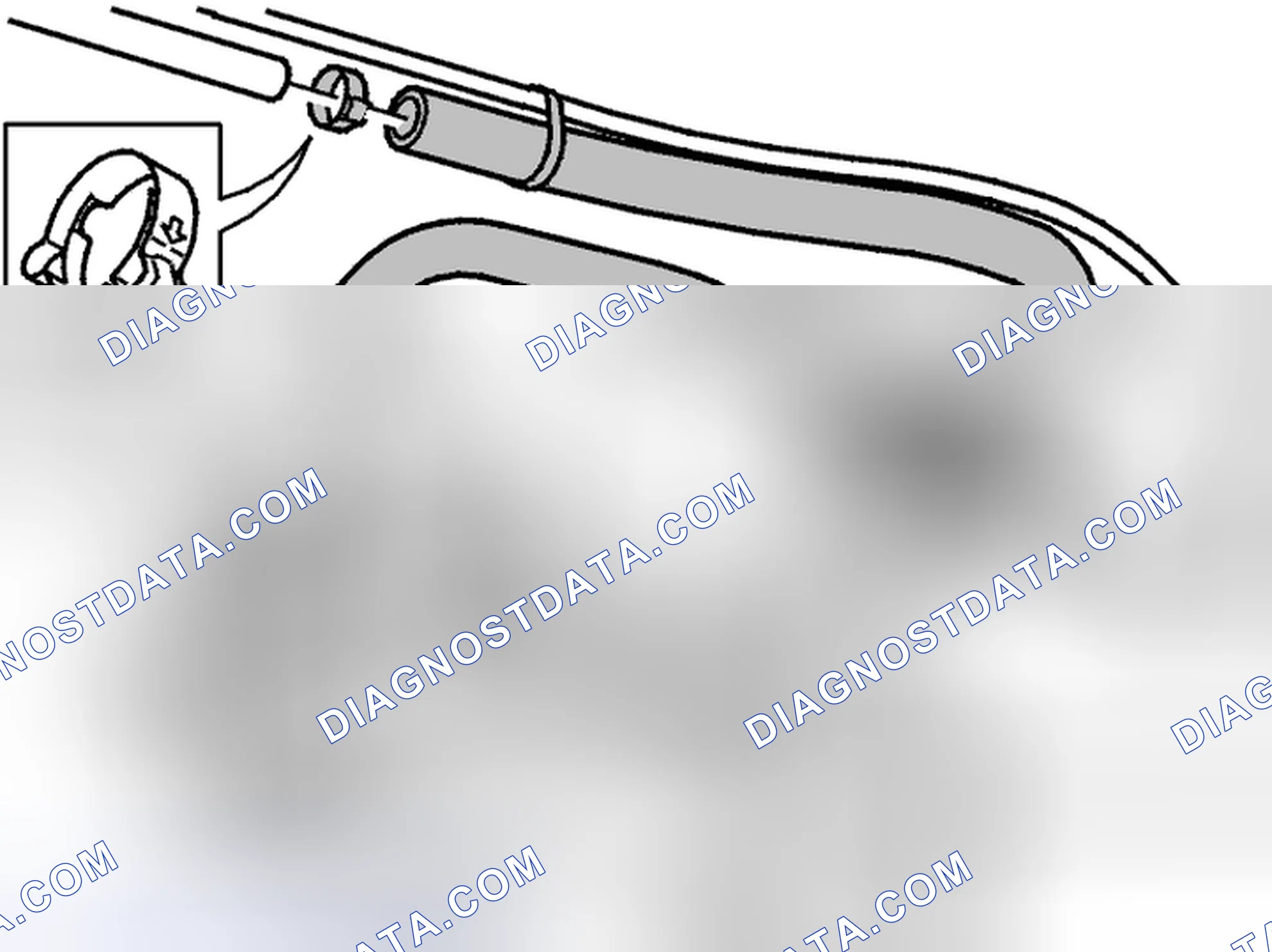 Scheme 298: Removing the EVAP canister shut-off valve