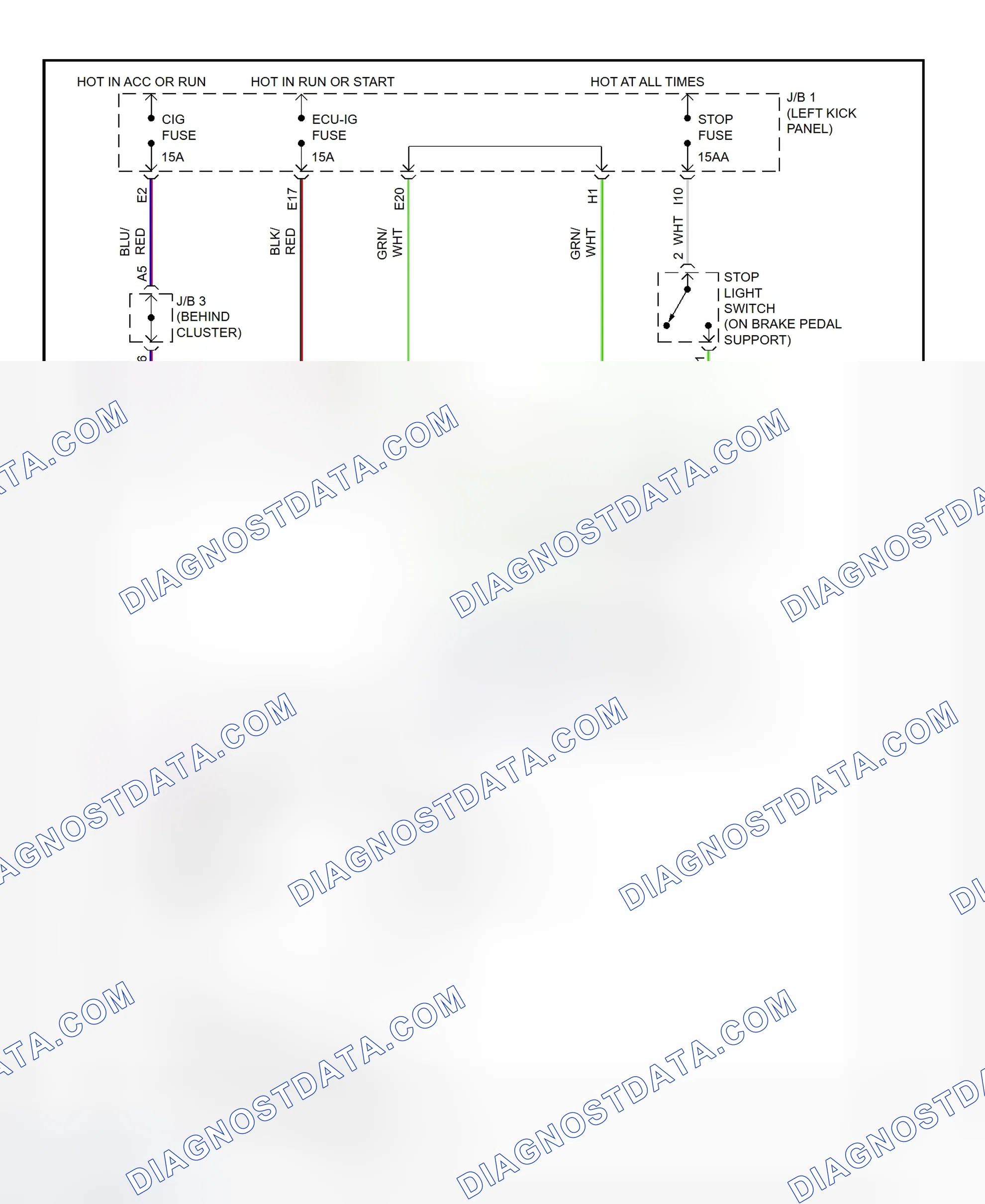Scheme 9: Shift Interlock System Wiring Diagram (1995-96 SC300 & SC400)