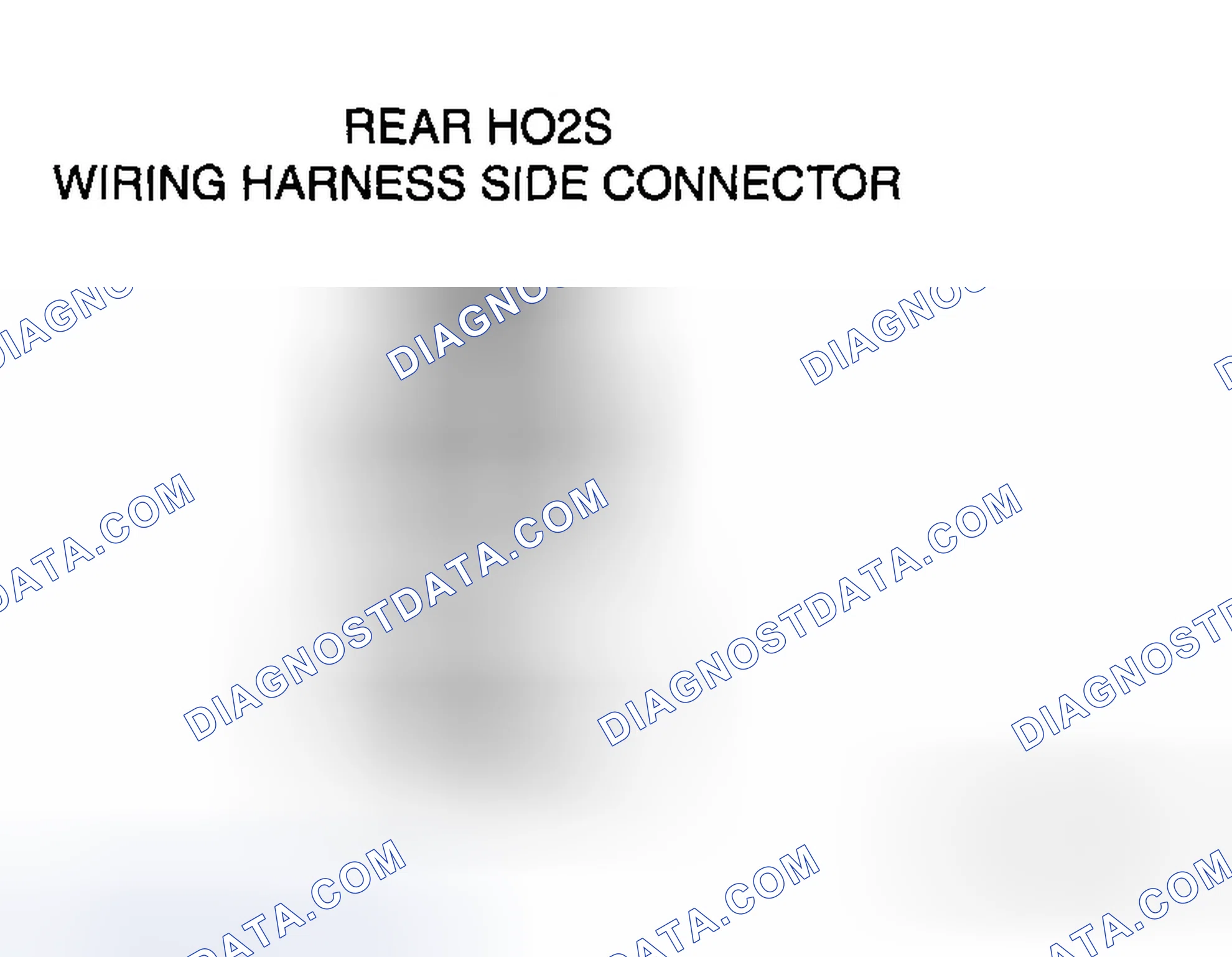 Scheme 89: Rear HO2S circuit open/short inspection (sensor)