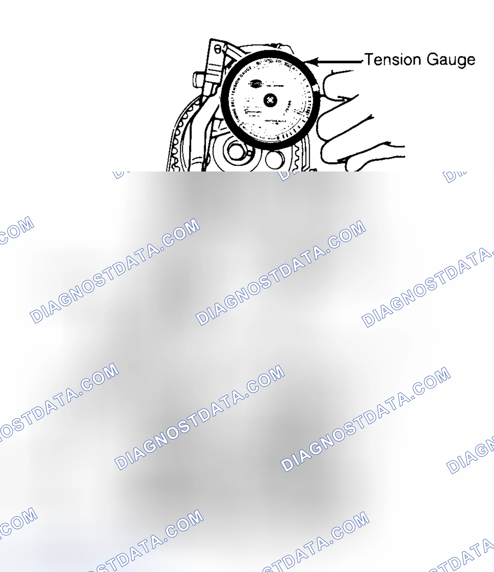 Scheme 3: Adjusting Typical Timing Belt Tension
