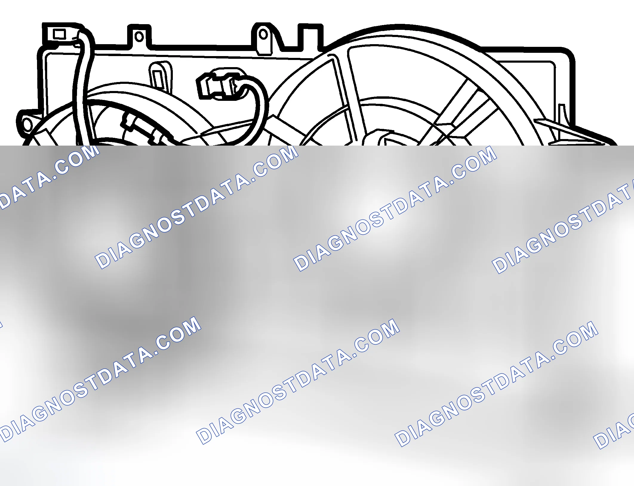 Scheme 147: One Radiator Fan (Cars Without A/C)