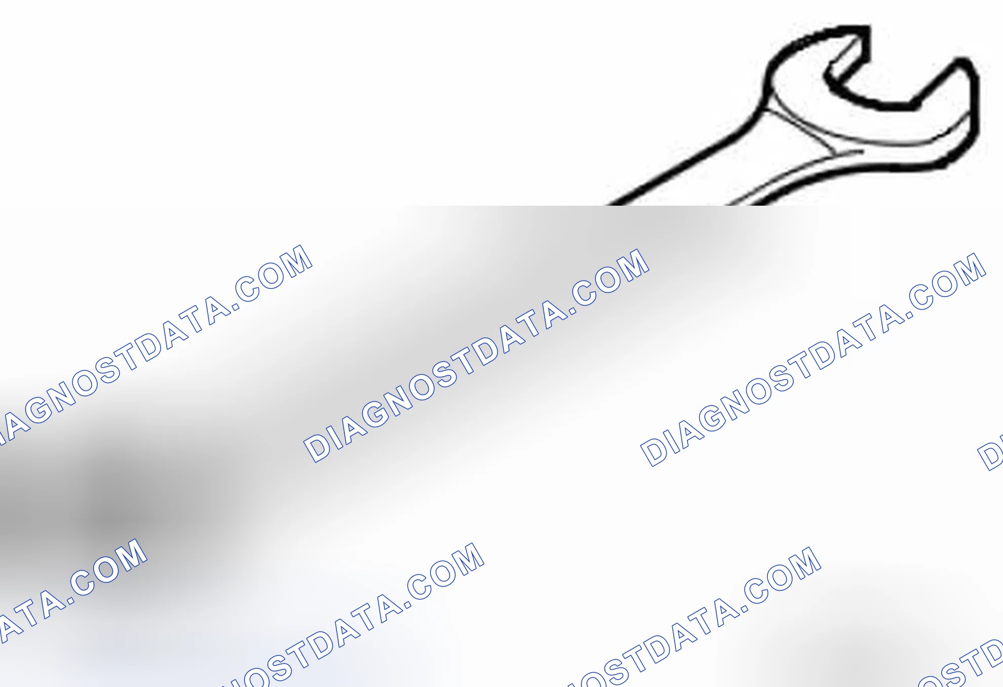 Scheme 379: 83 96 186 27 MM PU Wrench, 15°, Oil Pressure Sensor, B207