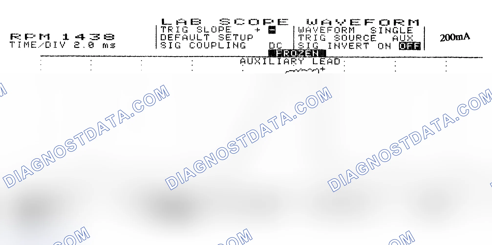 Scheme 15: Single Injector w/Normal Current Flow - Current Pattern