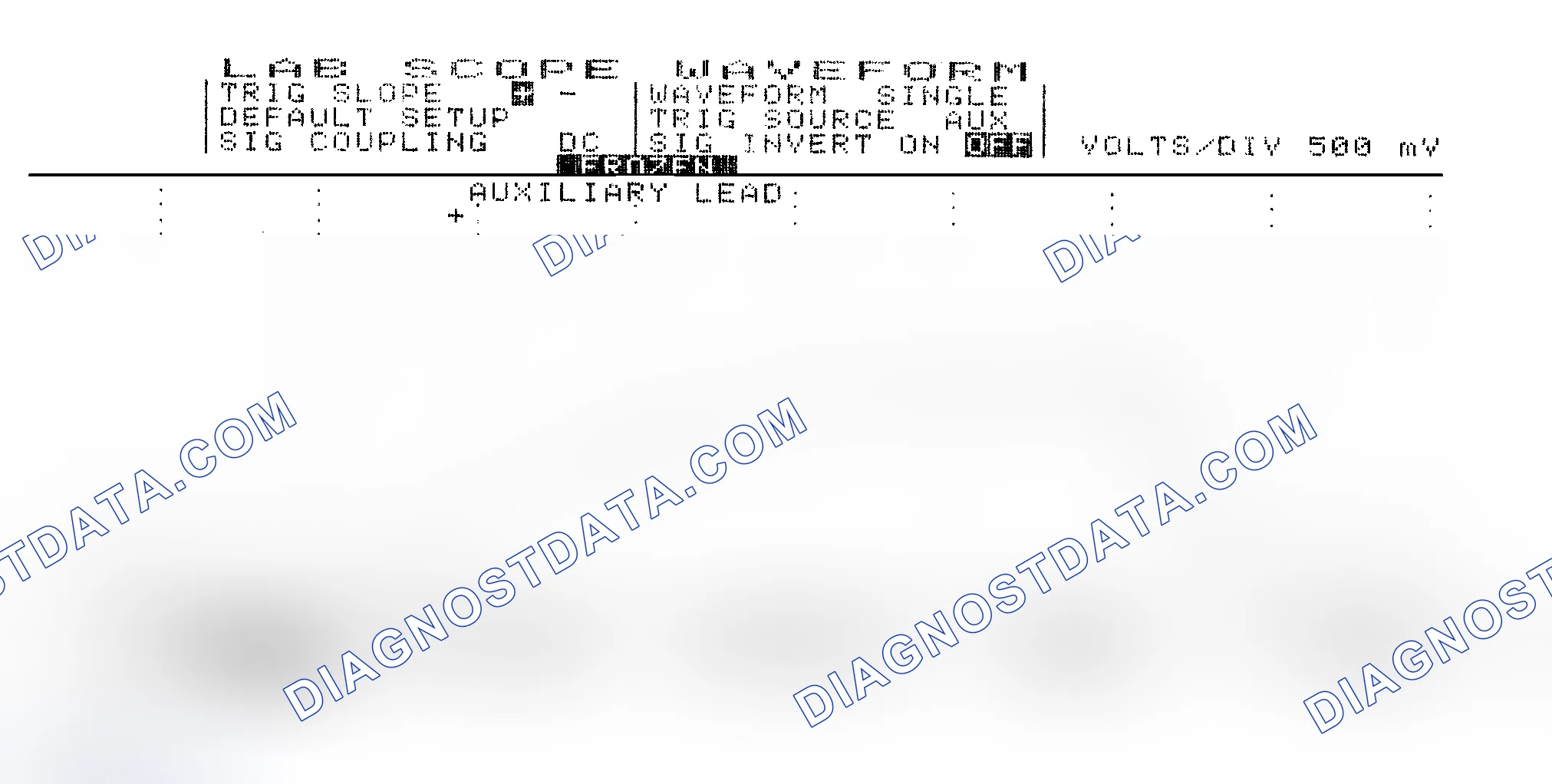 Scheme 14: Single Injector w/Excessive Current Flow - Current Pattern