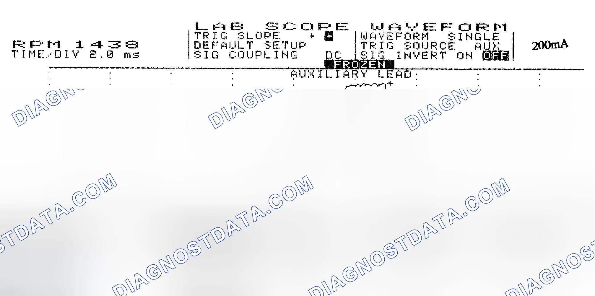 Scheme 15: Single Injector w/Normal Current Flow - Current Pattern
