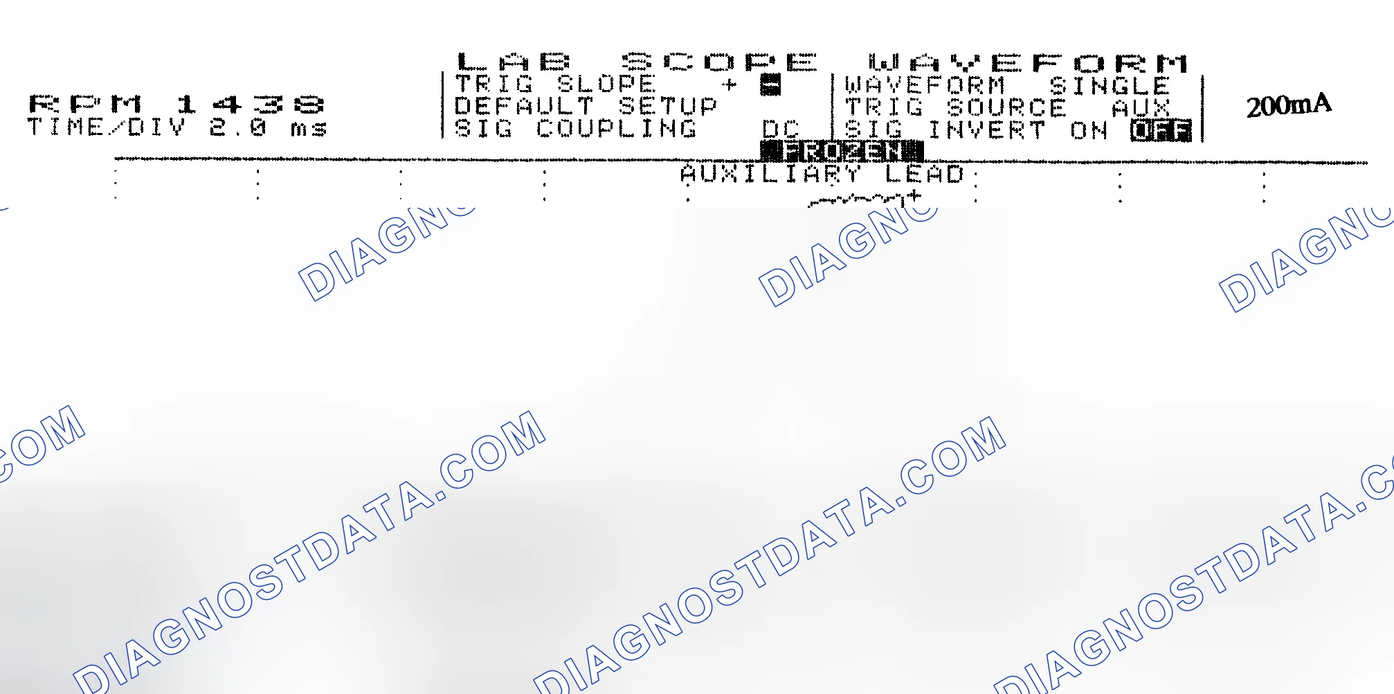 Scheme 15: Single Injector w/Normal Current Flow - Current Pattern