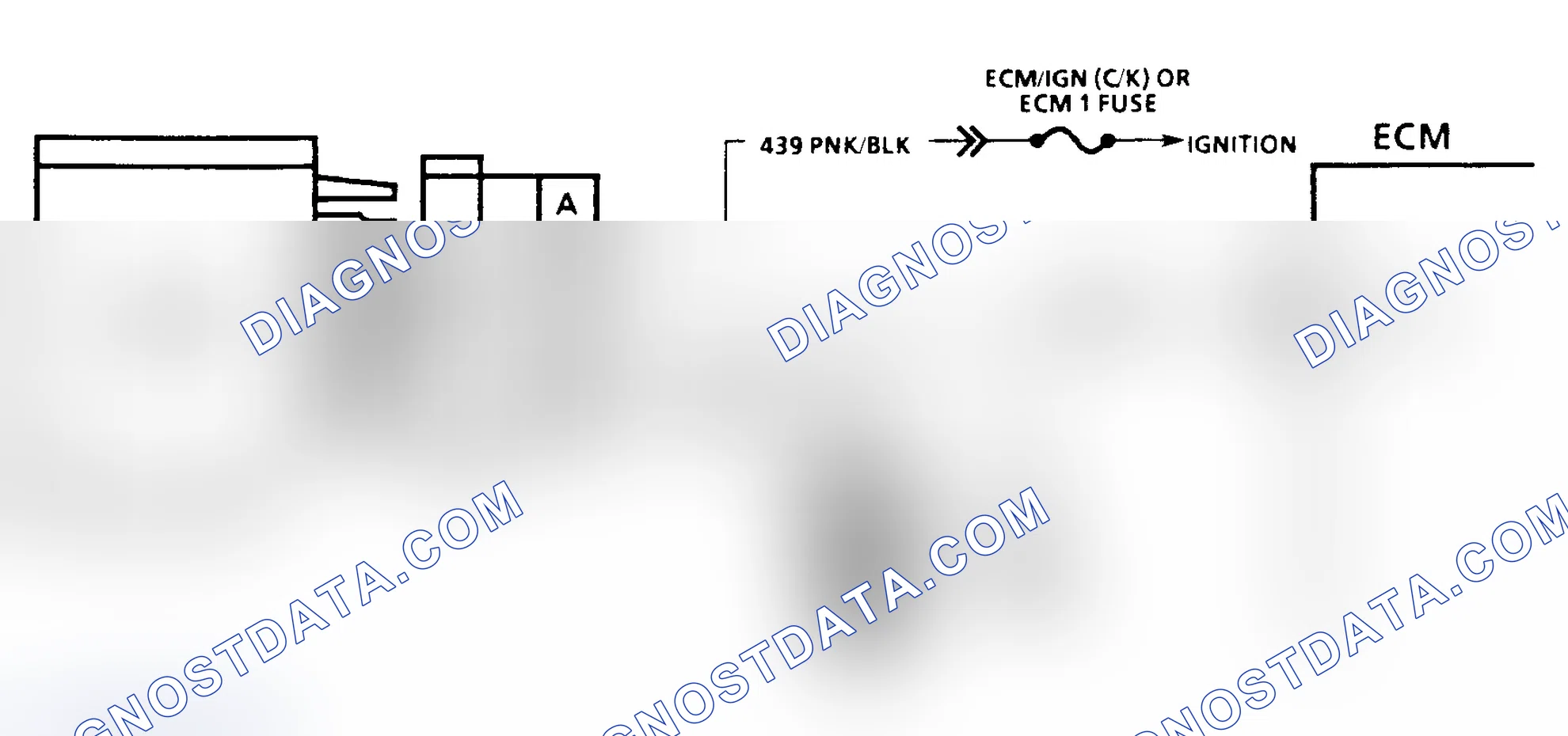 Scheme 75: Code 43 Schematic (All Except 3.1L, 4.3L Turbo & Models W/4L80-E Transmission) Electronic Spark Control