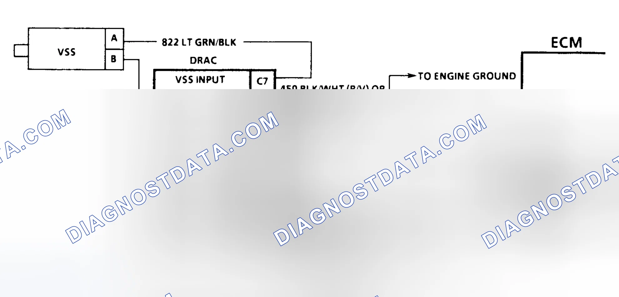 Scheme 37: Code 24 Schematic (Astro, Safari & G, P, R & V W/O 4L80-E Transmission) Vehicle Speed Sensor