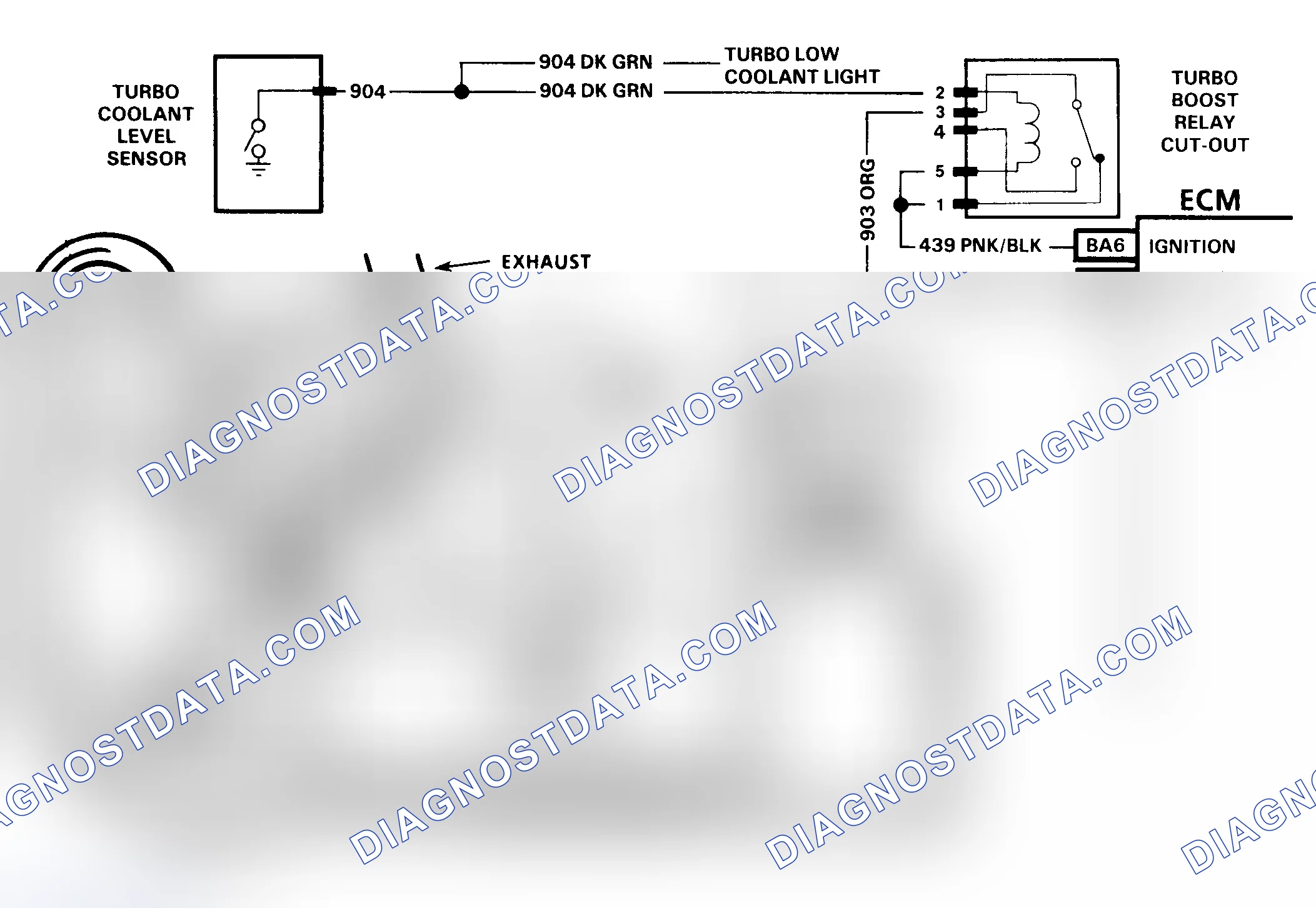 Scheme 100: Code 31 Schematic (4.3L Turbo) Turbo Overboost