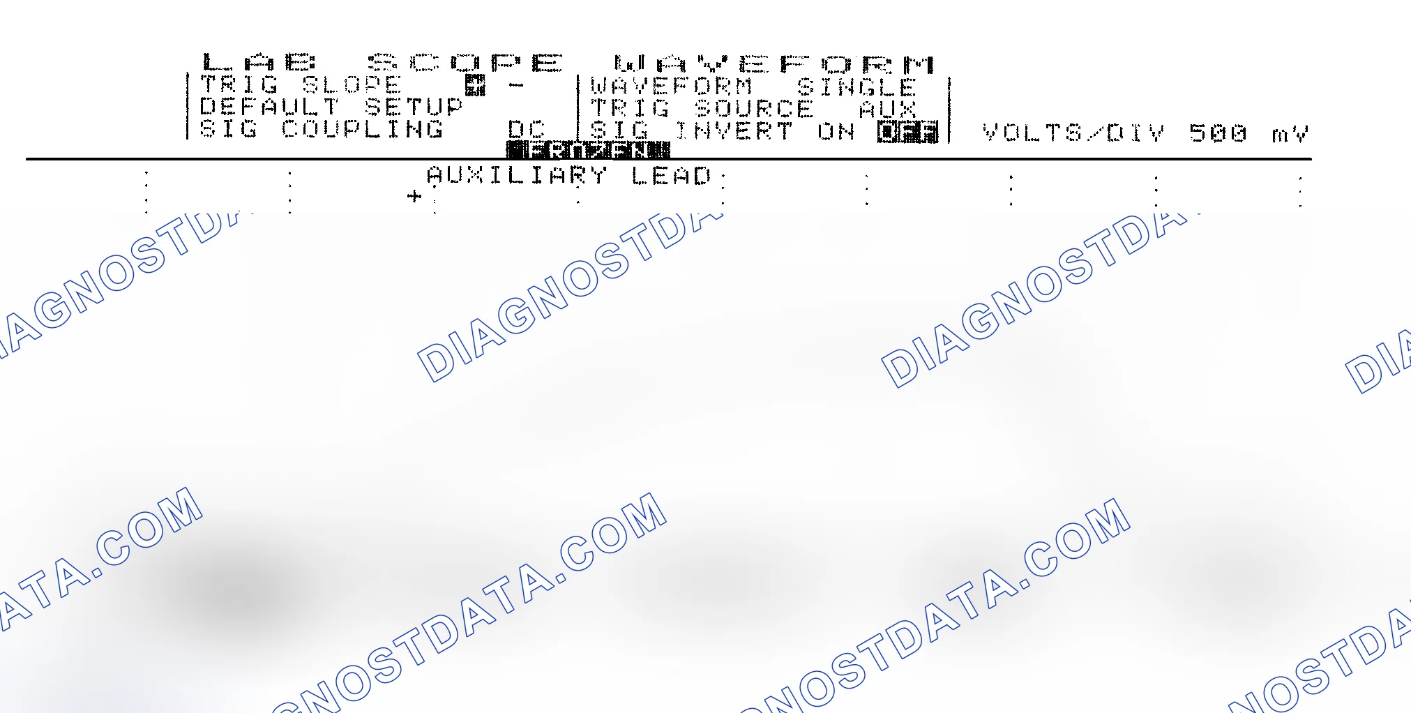 Scheme 14: Single Injector w/Excessive Current Flow - Current Pattern