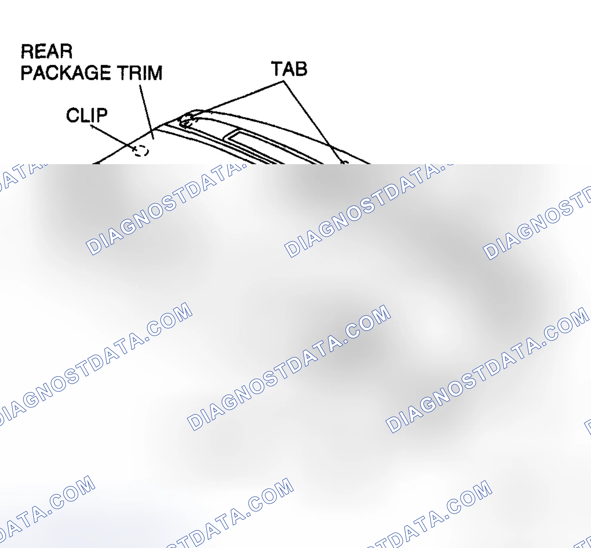 Scheme 22: REAR PACKAGE TRIM REMOVAL/INSTALLATION [SPORT SEDAN]