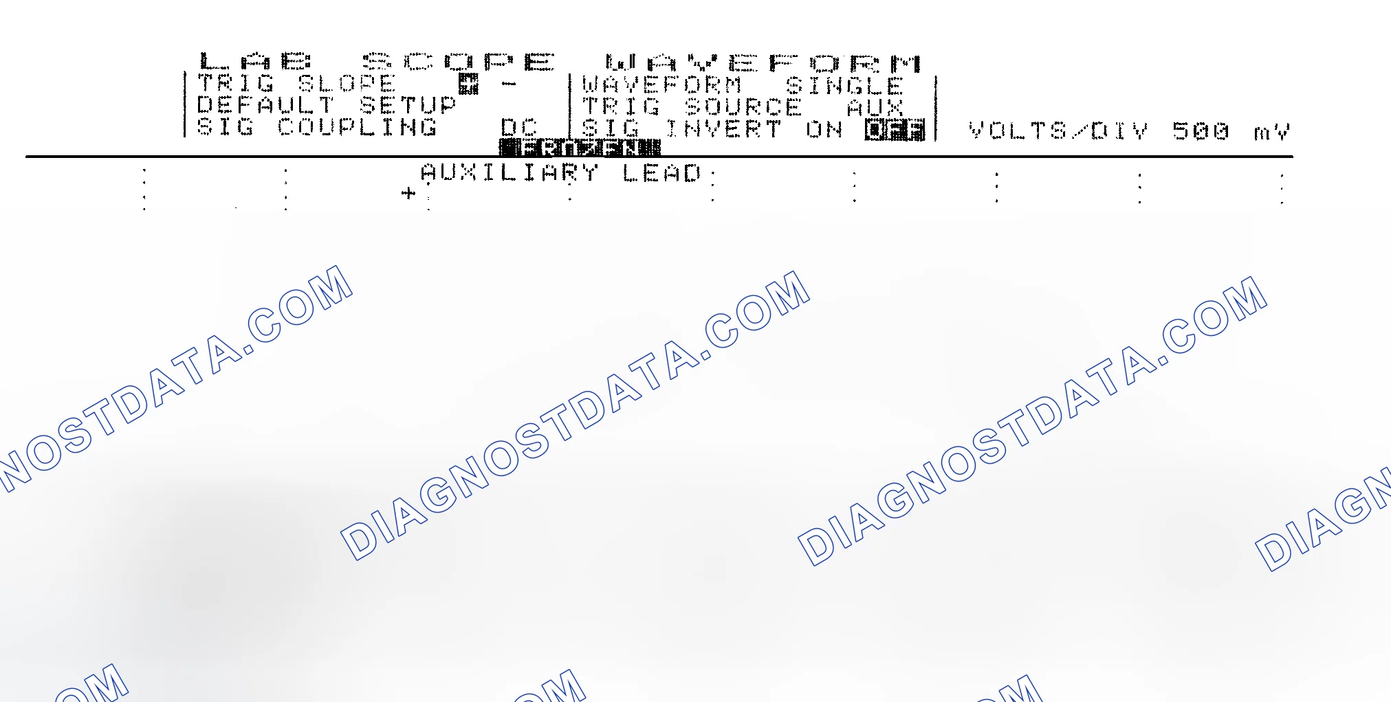 Scheme 14: Single Injector w/Excessive Current Flow - Current Pattern