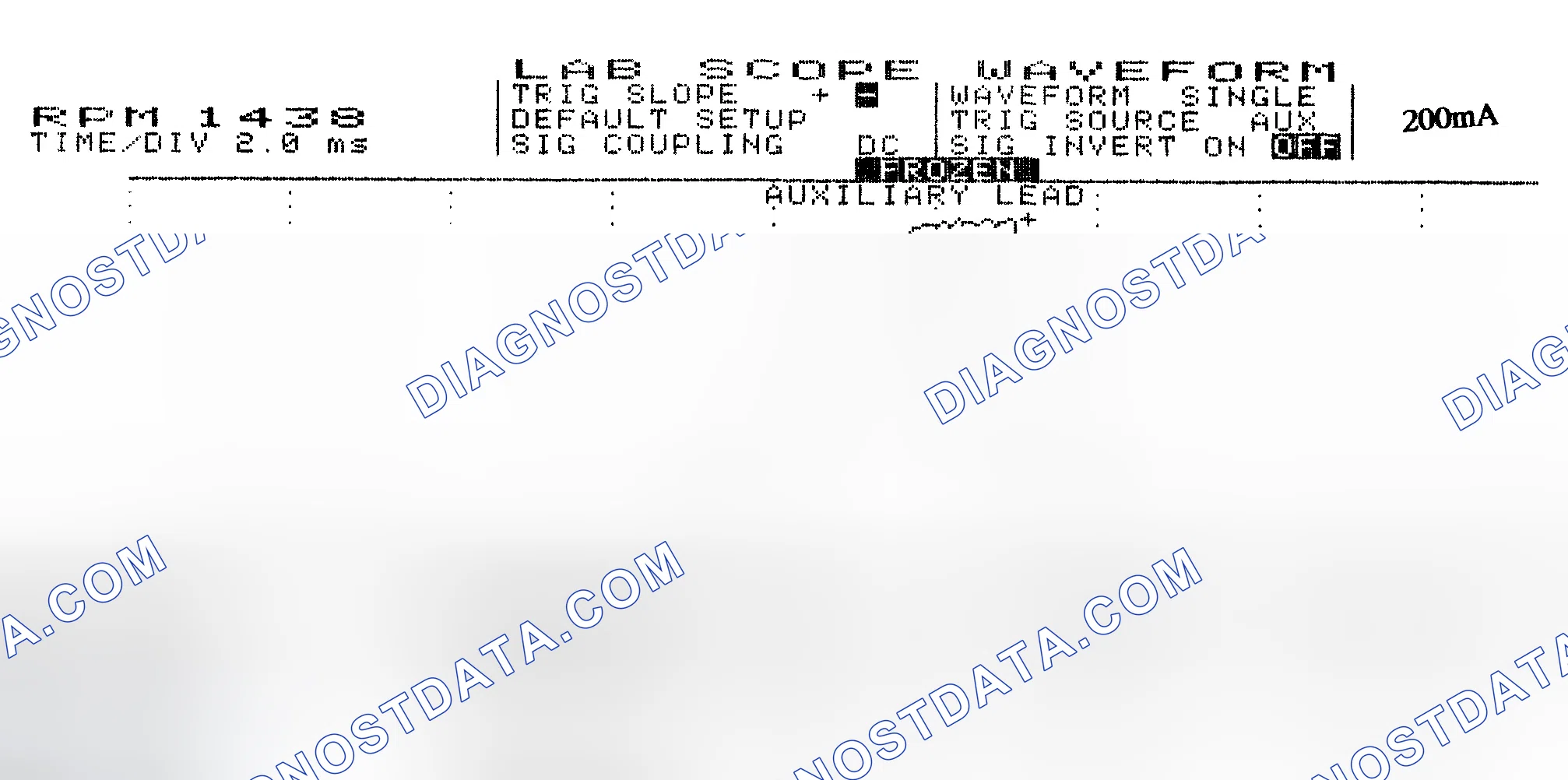 Scheme 15: Single Injector w/Normal Current Flow - Current Pattern