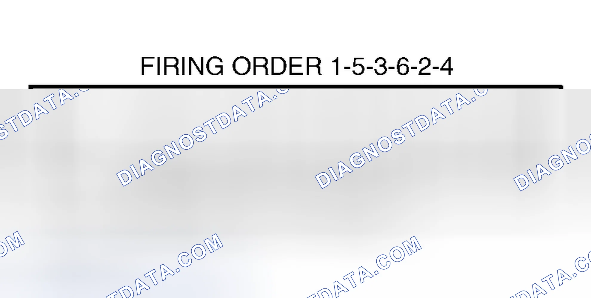 Scheme 8: Firing Order (6-Cylinder)