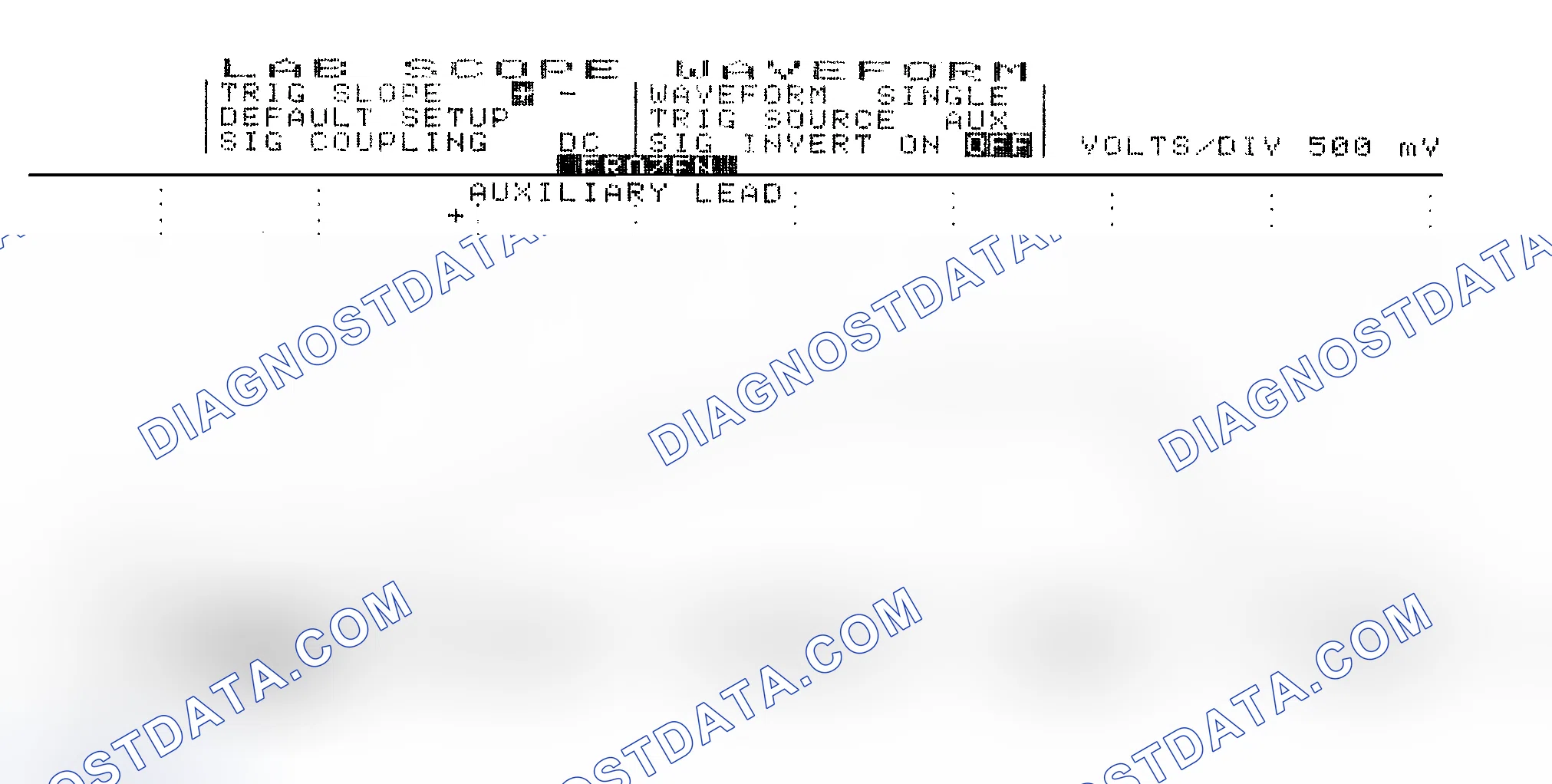 Scheme 14: Single Injector w/Excessive Current Flow - Current Pattern