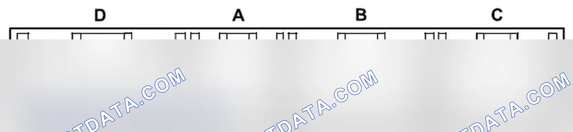 Scheme 527: Rear connector assignment