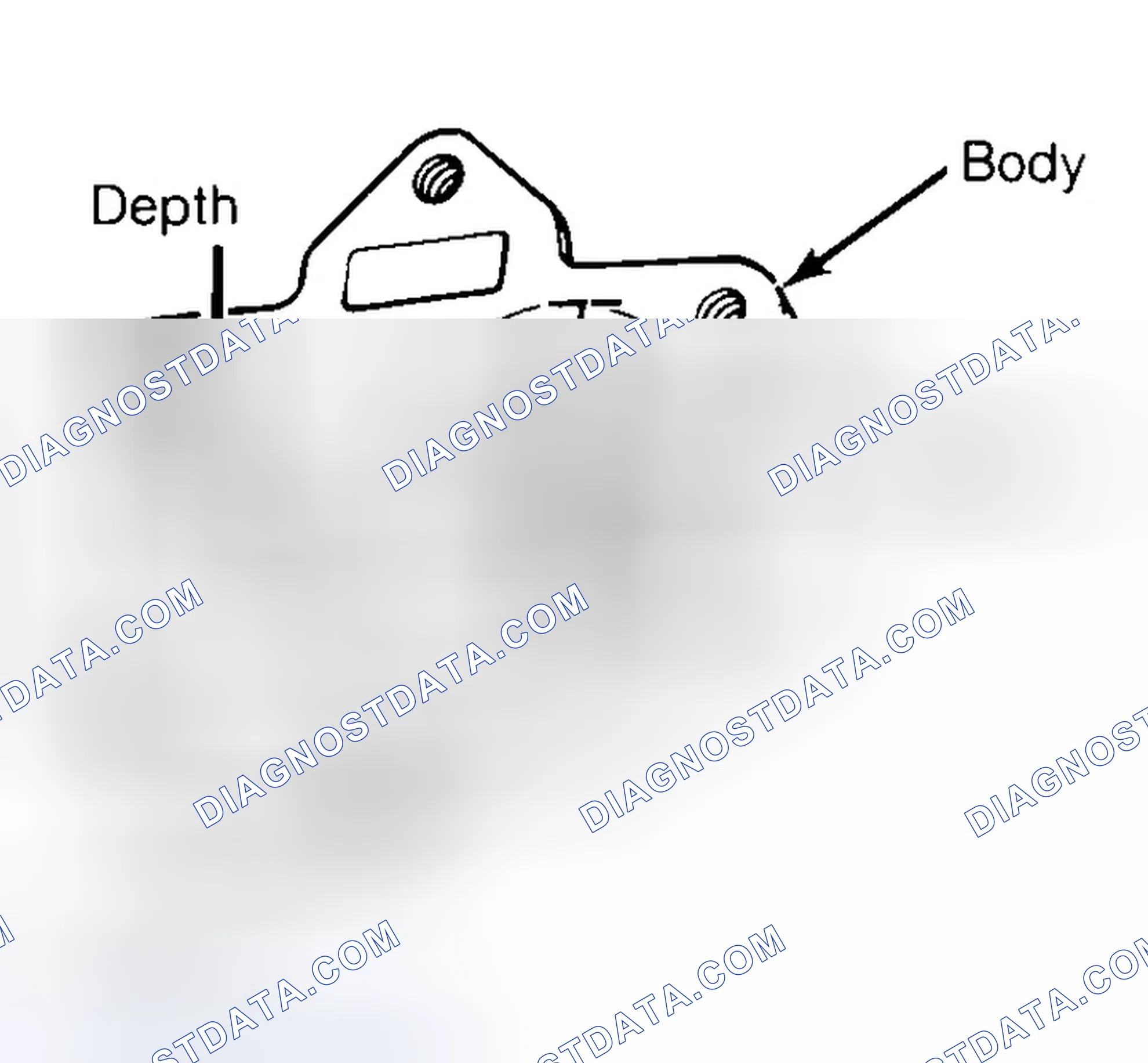 Scheme 35: Measuring Oil Pump Gear Cavity
