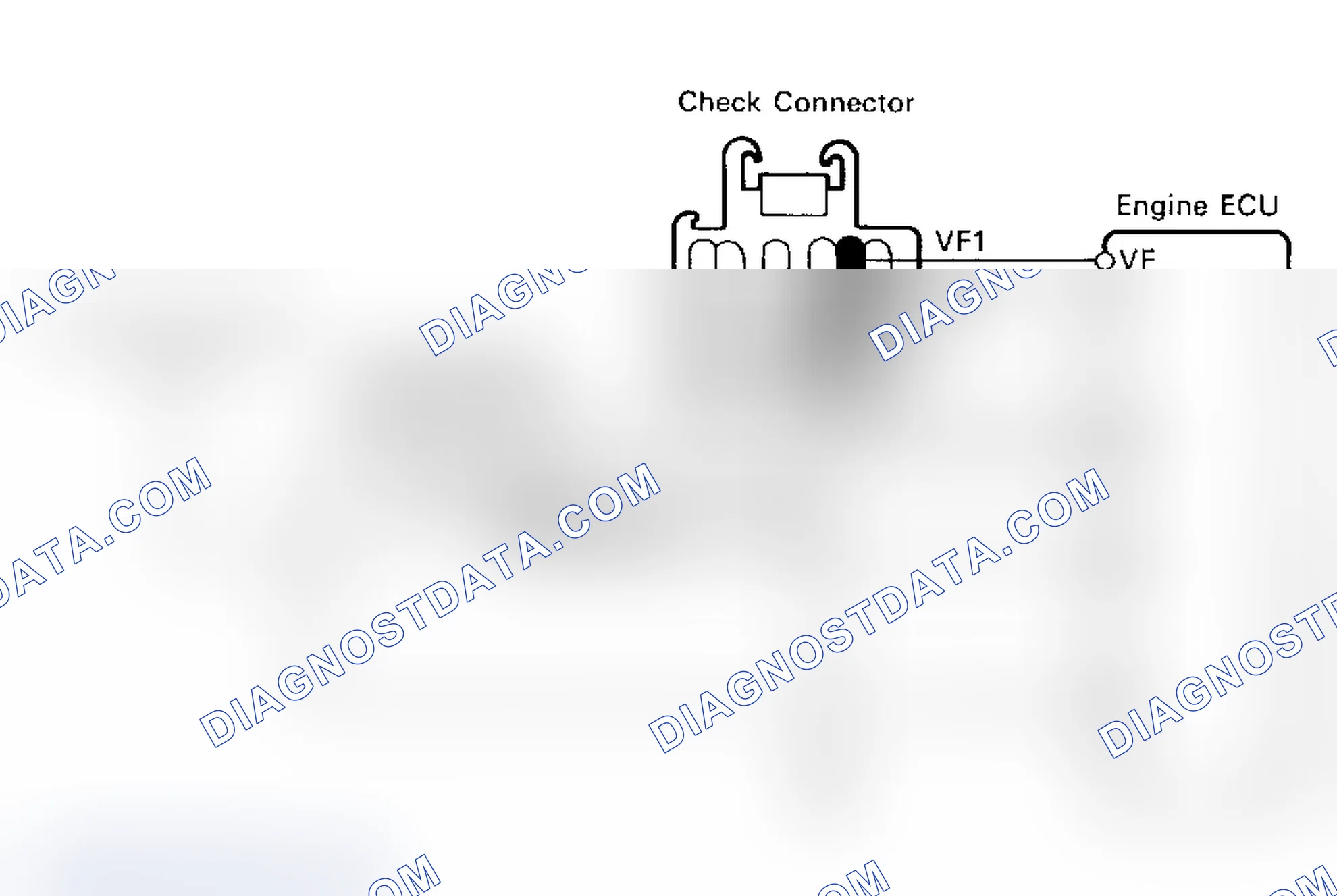 Scheme 44: Code 21/Test No. 4 Schematic (4A-FE) Oxygen Sensor Signal