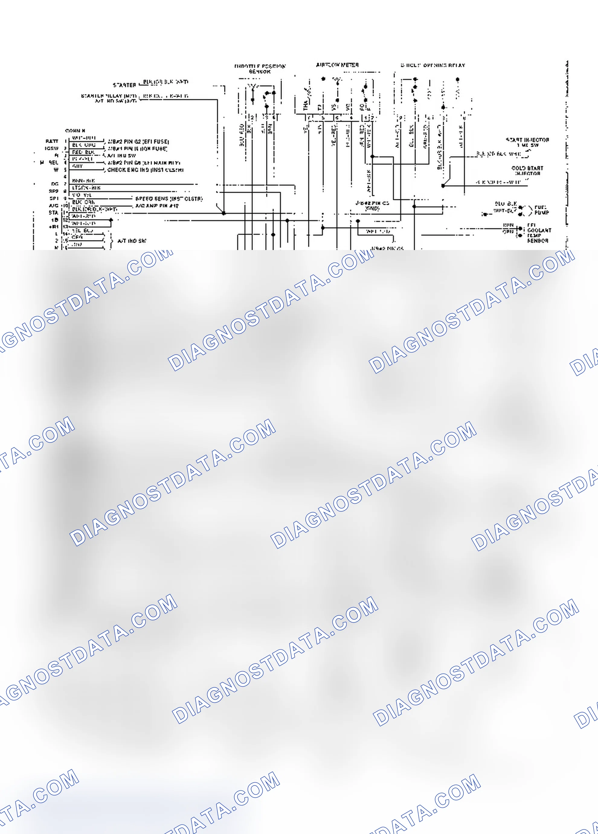 Scheme 136: Wiring Diagram (Camry V6)
