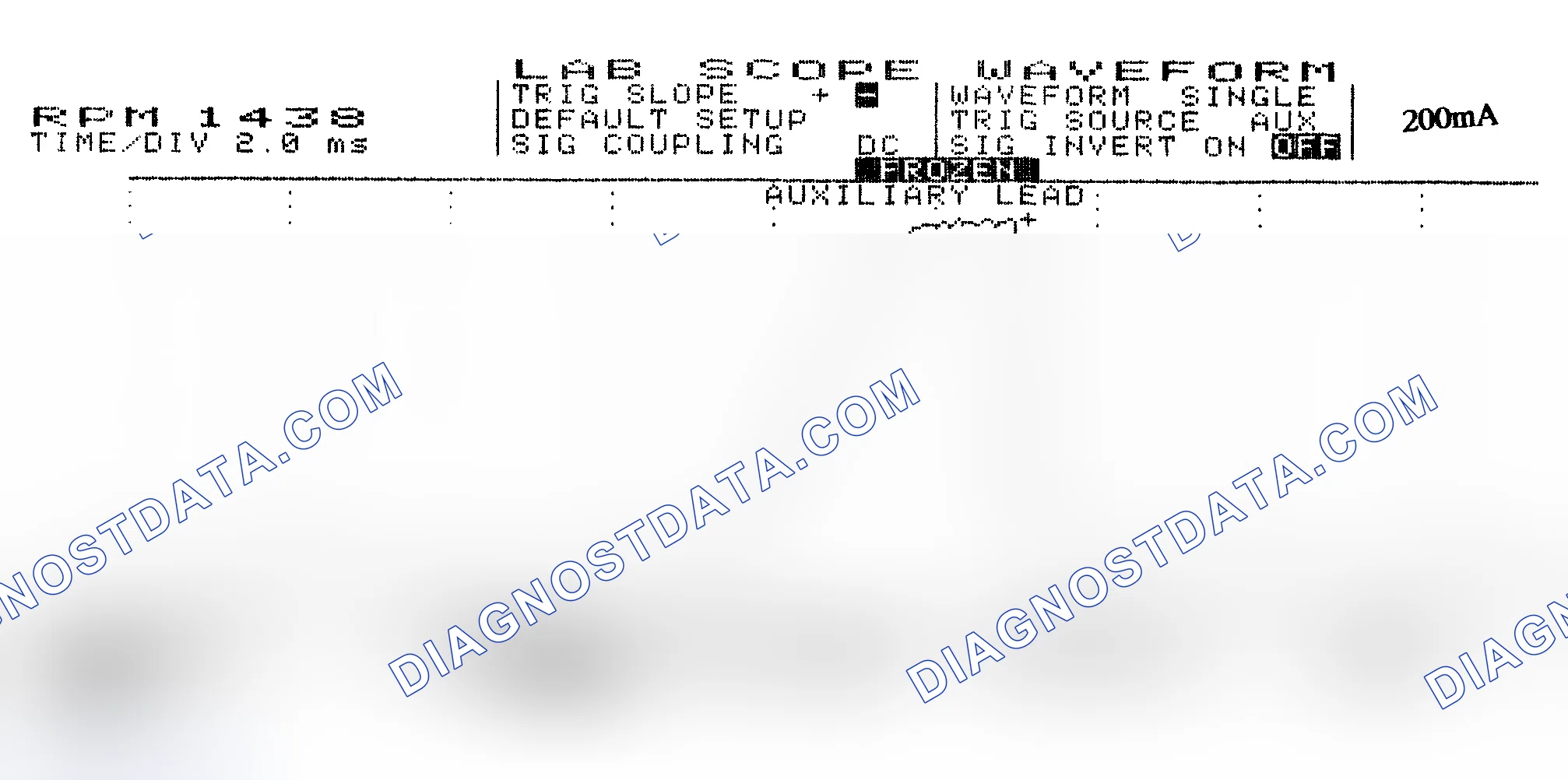 Scheme 15: Single Injector w/Normal Current Flow - Current Pattern