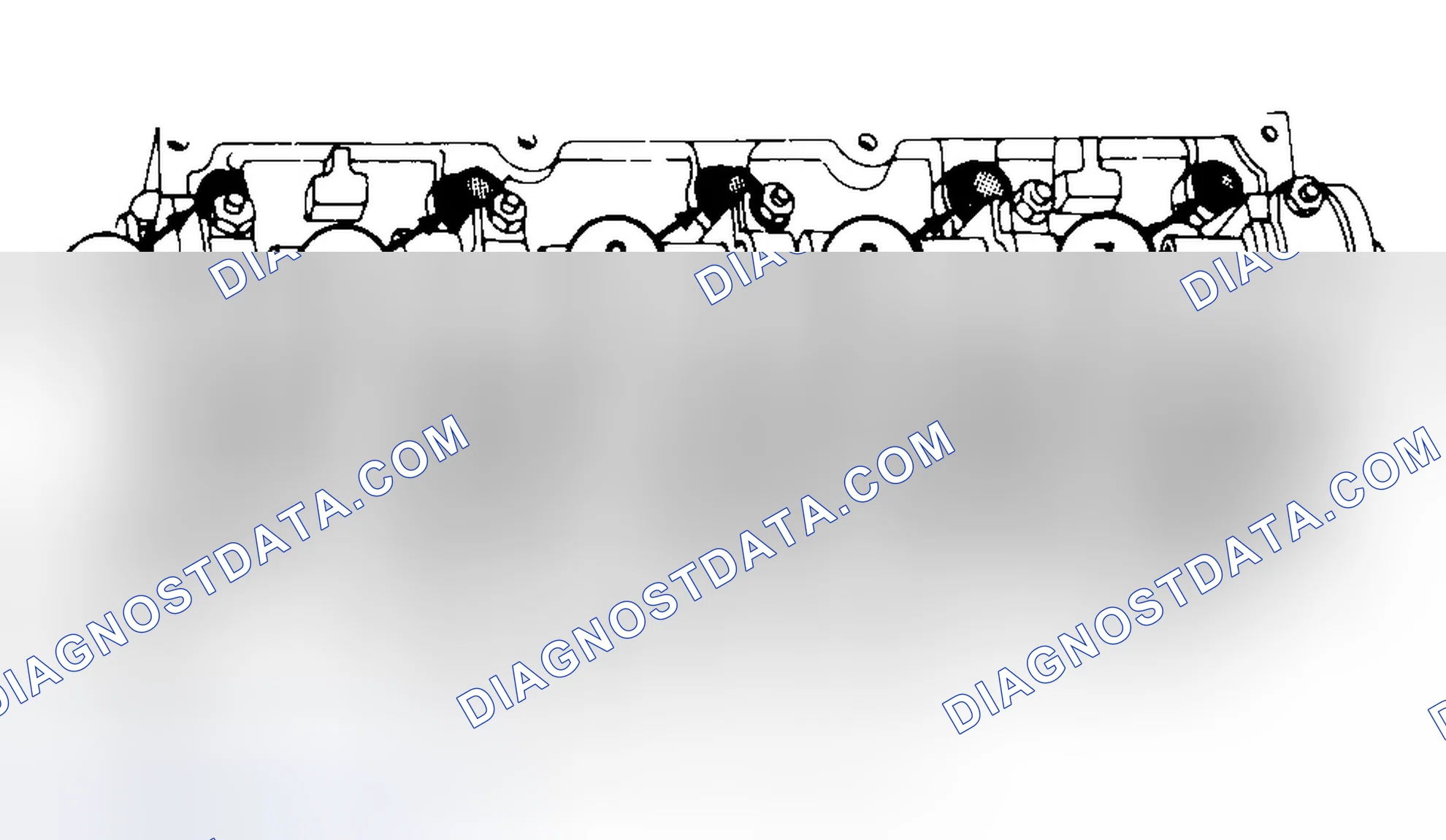 Scheme 7: Typical Cylinder Head Tightening or Loosening Sequence